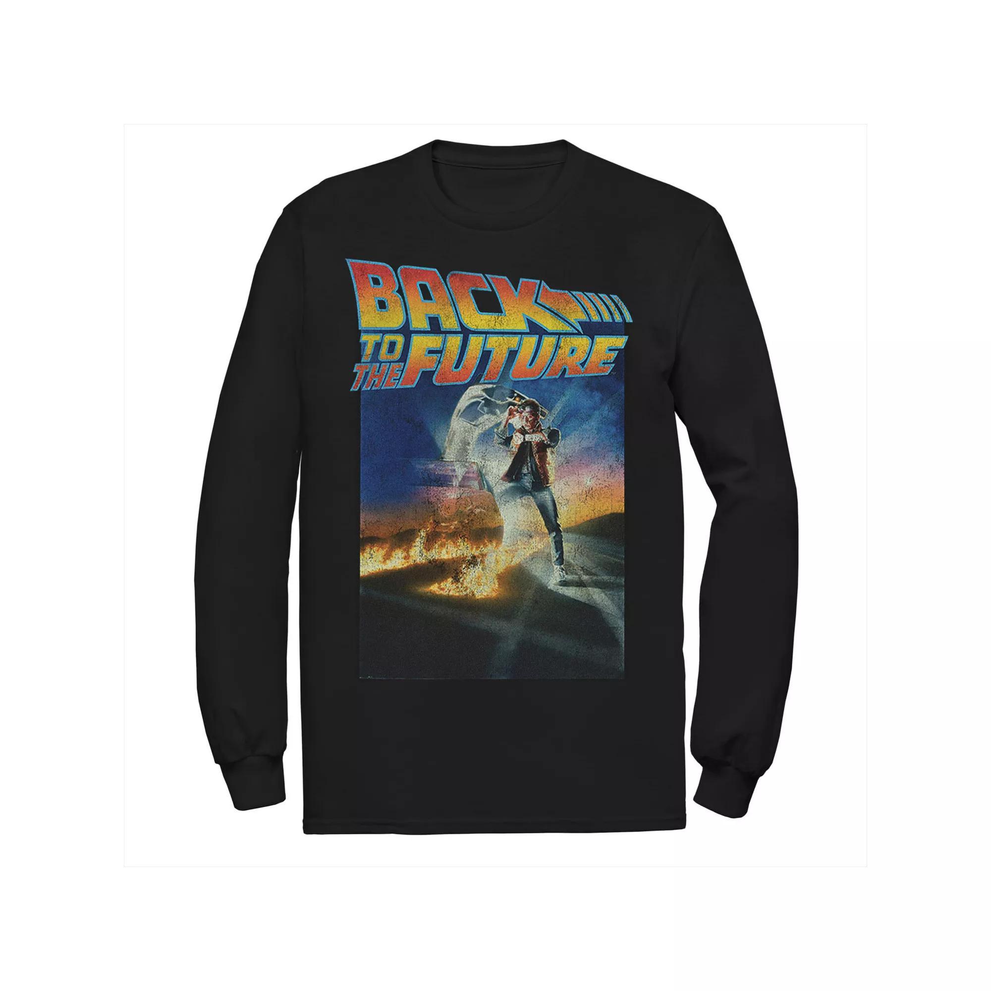 Men's Star Wars The Mandalorian The Child Rainbow Chest Lines Tee, Size: XXL, Blue Product Image