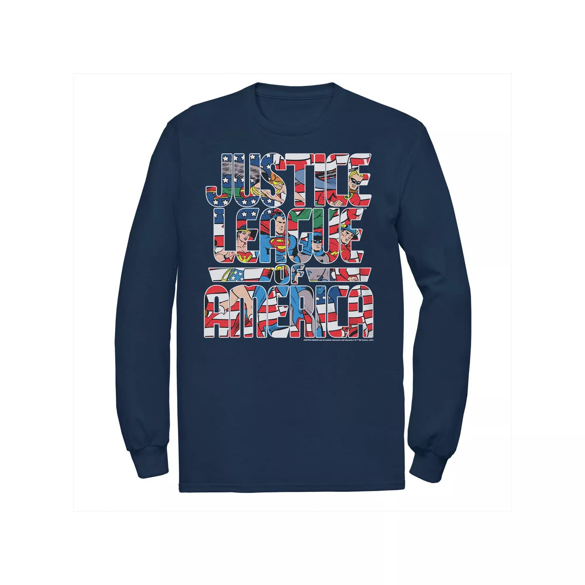 Men's National Lampoon's Christmas Vacation Logo Ugly Sweater Graphic Tee, Size: Small, Blue Product Image
