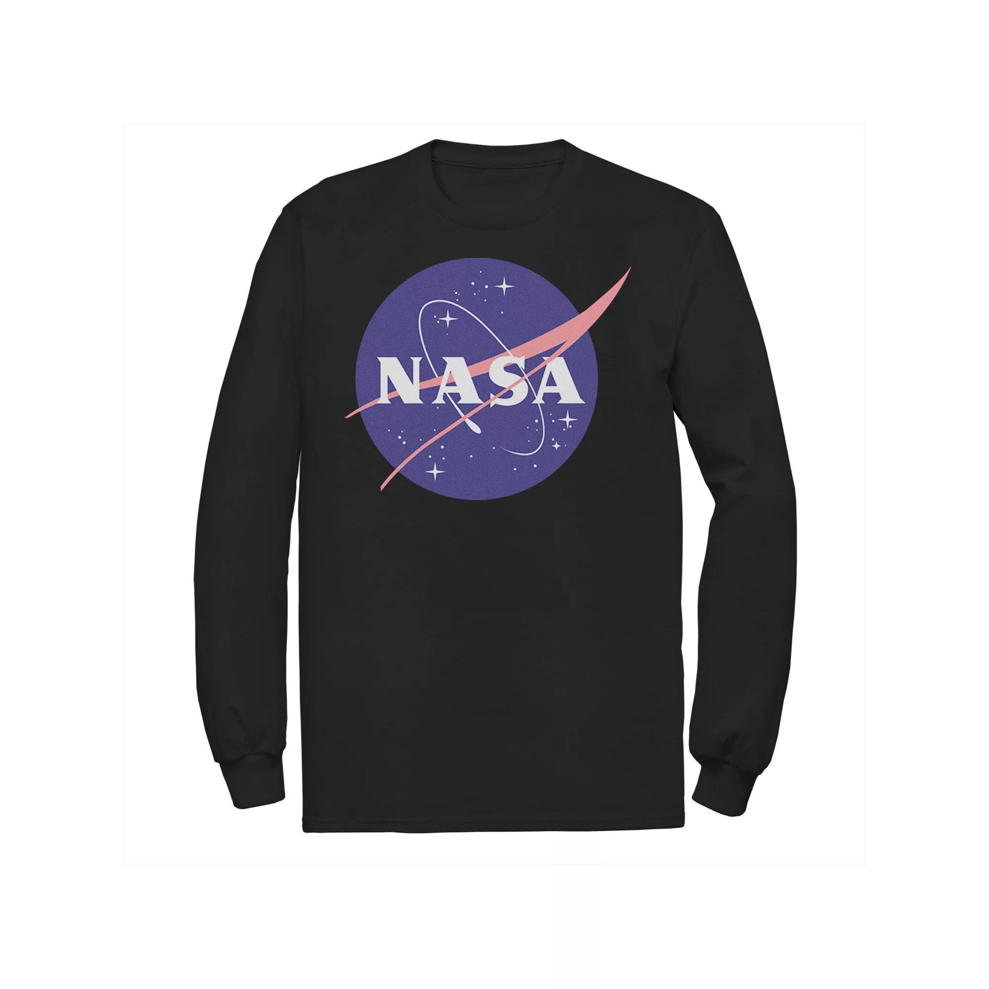 Big & Tall Guitar Heads With Sunset Behind Long Sleeve Tee, Men's, Size: XL Tall, Blue Product Image