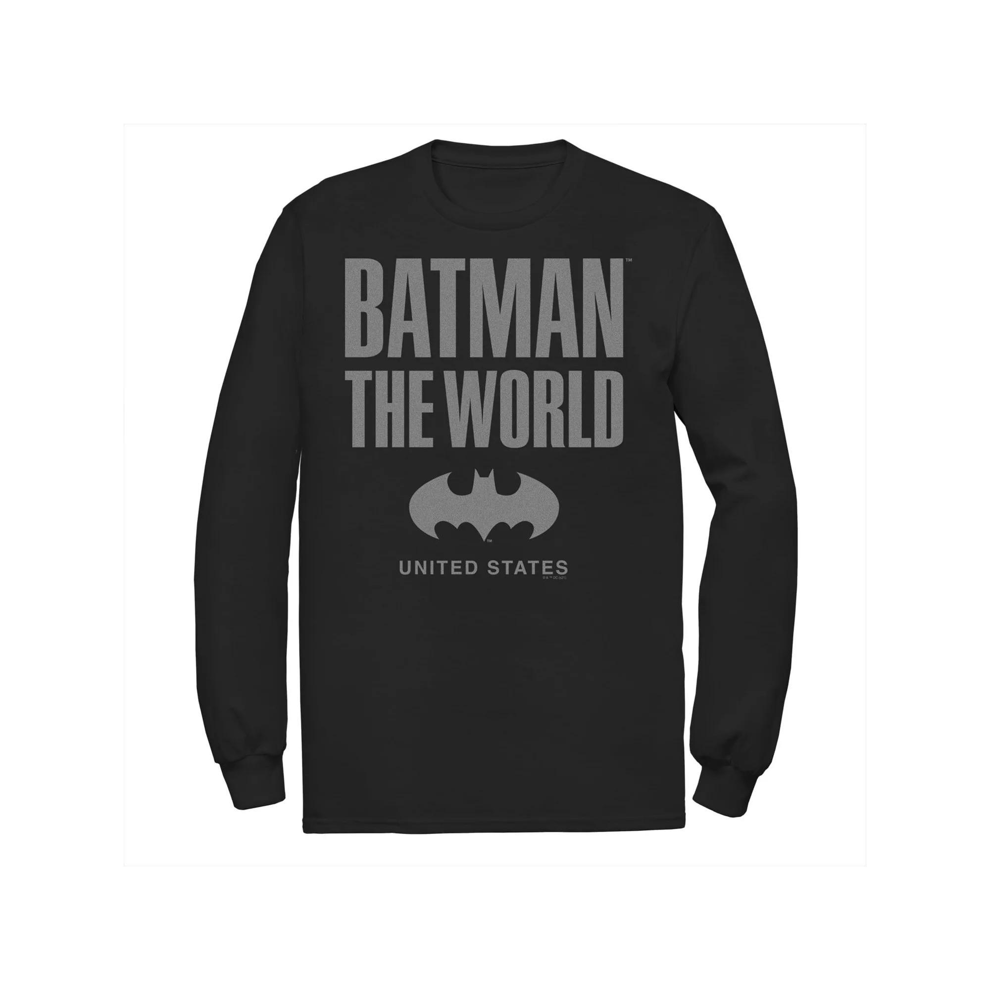 Men's DC Comics Batman Dragon Fruit Logo Tee, Size: Large, Black Product Image