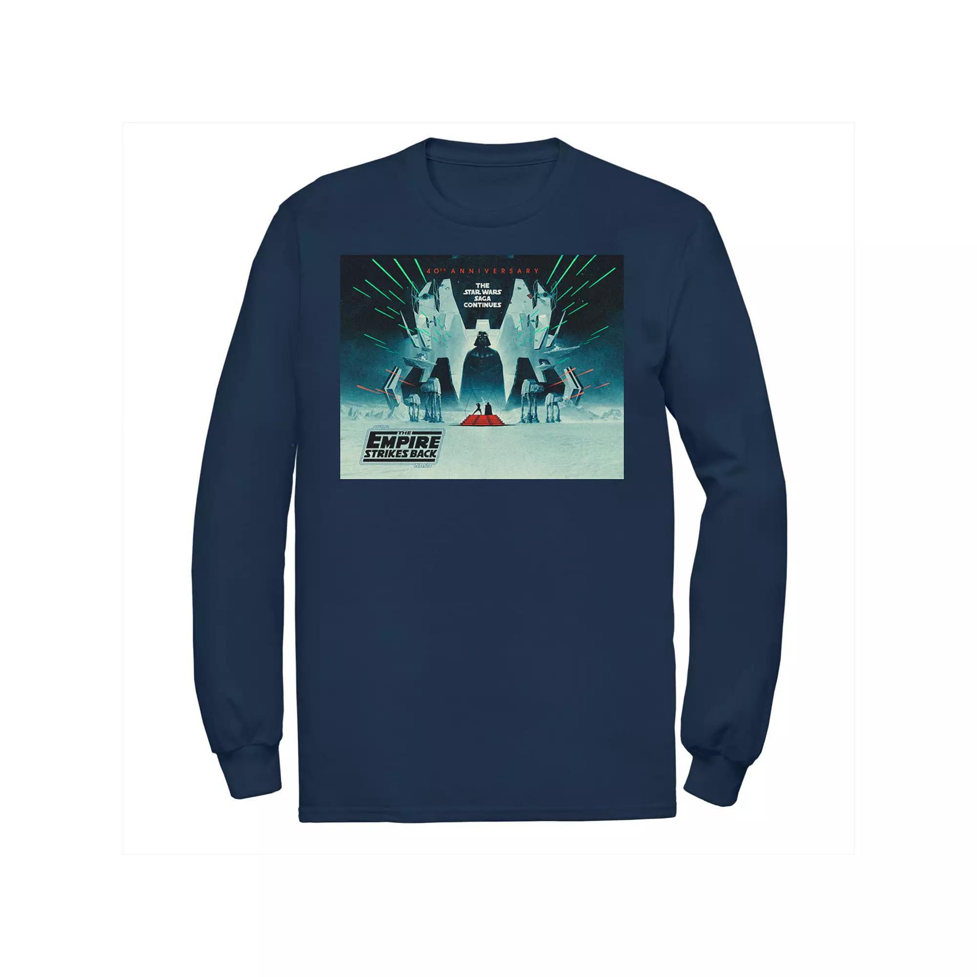 Men's Star Wars: The Empire Strikes Back 40th Anniversary Poster Tee, Size: 3XL, White Product Image