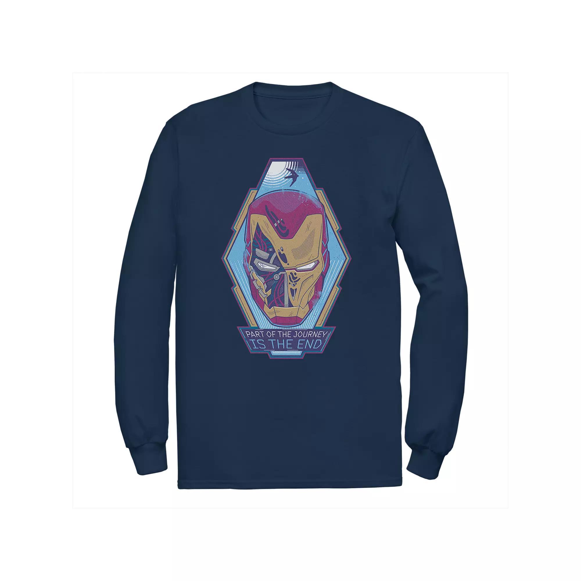 Big & Tall Harry Potter Hogwarts Legacy Bird Live The Unwritten Long Sleeve Graphic Tee, Men's, Size: 4XL, Blue Product Image