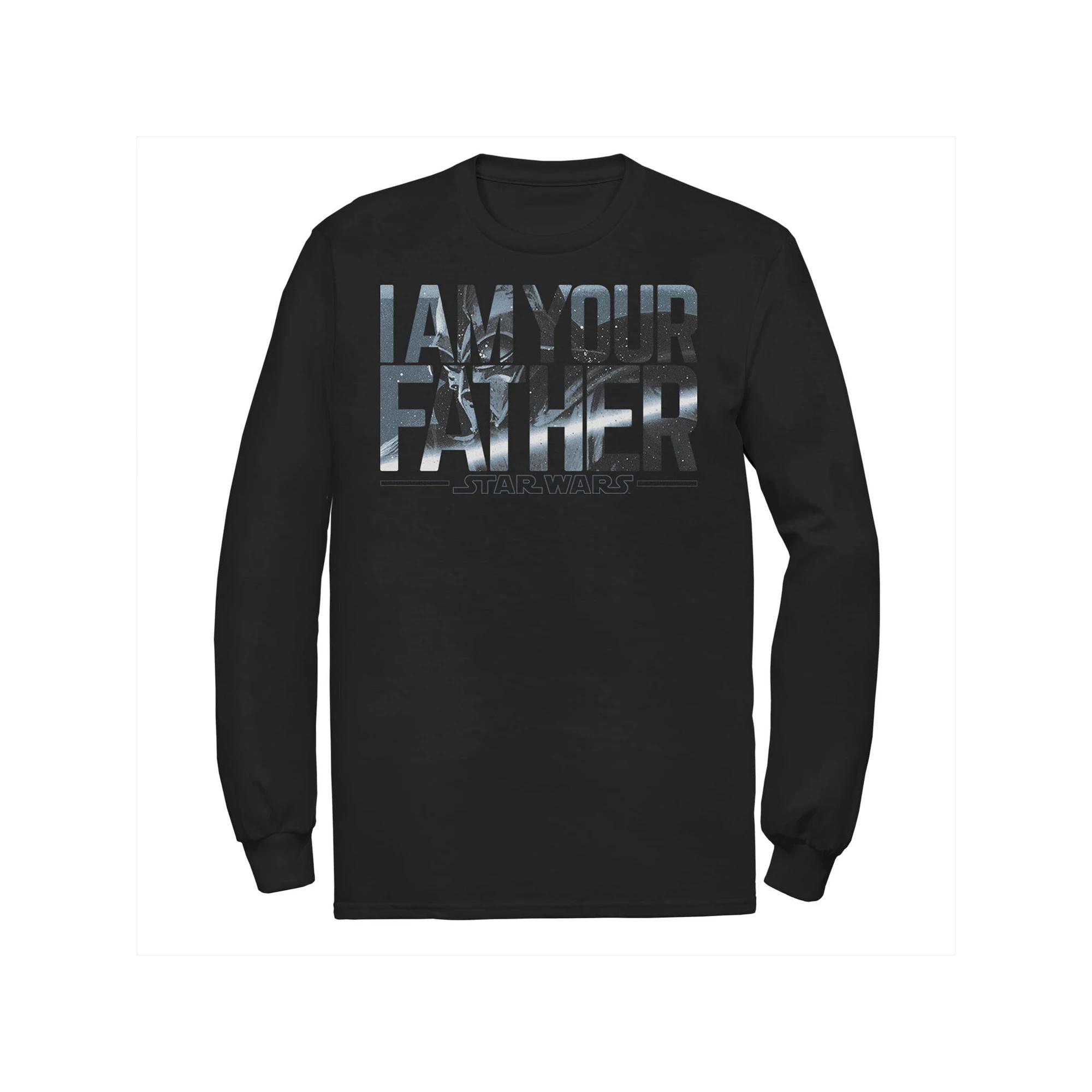 Men's Star Wars Darth Vader Your Father Classic Tee, Size: Medium, Black Product Image