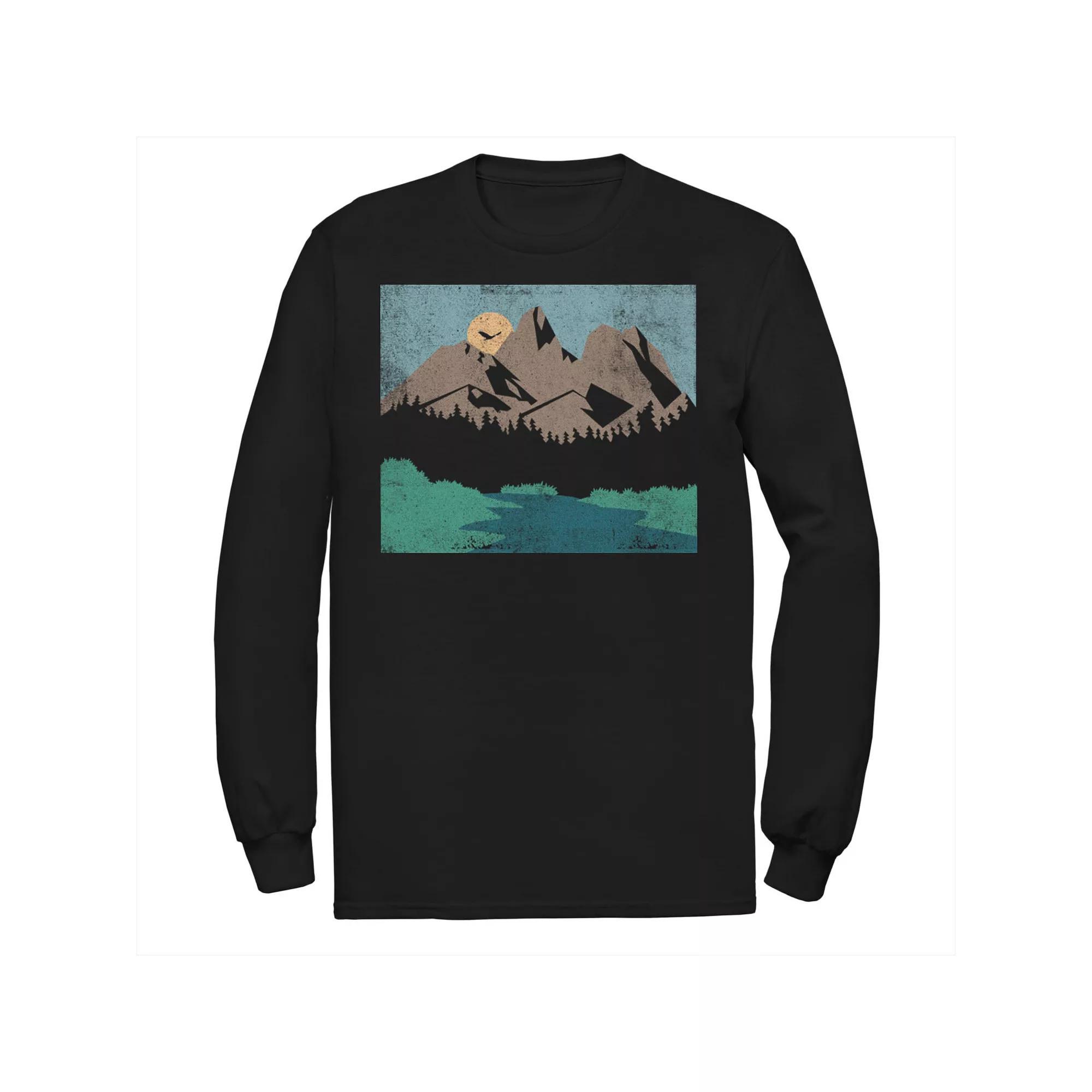Mens Fifth Sun Outdoors Mountain Sketch Tee Product Image