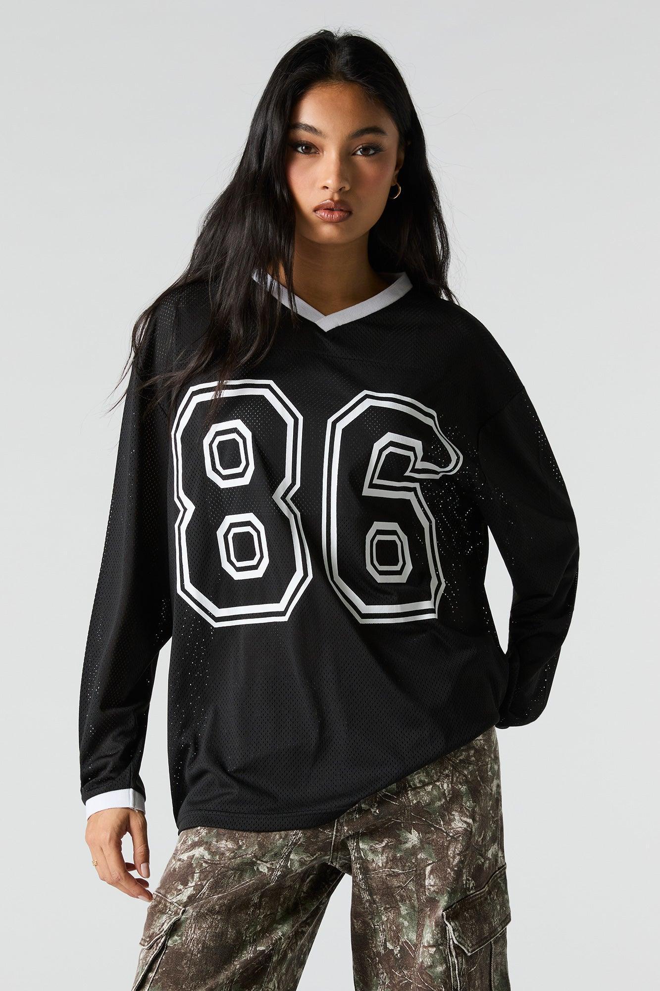 Graphic Mesh Long Sleeve Jersey Female Product Image
