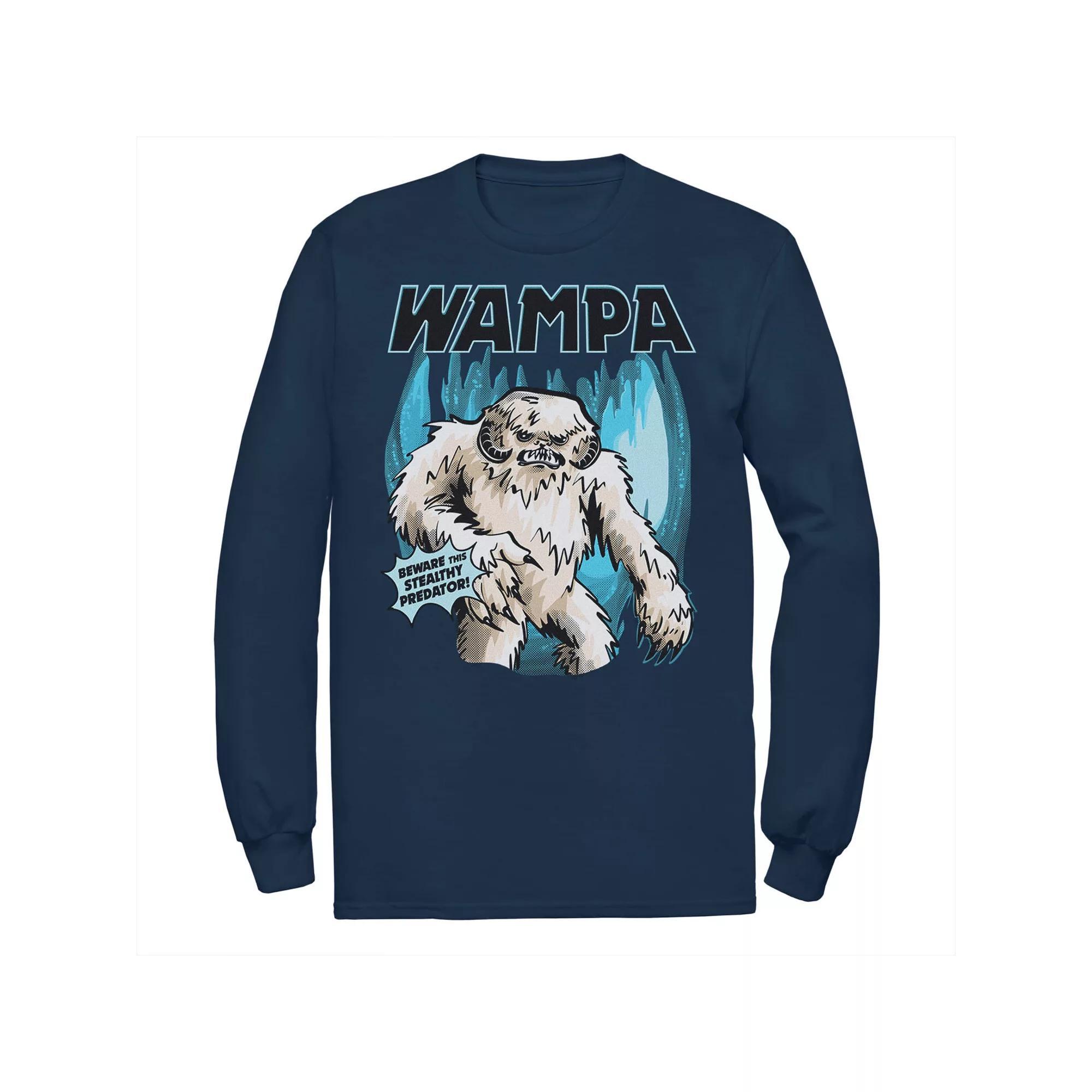 Men's Star Wars Wampa Beware This Stealthy Predator Tee, Size: Medium, Black Product Image