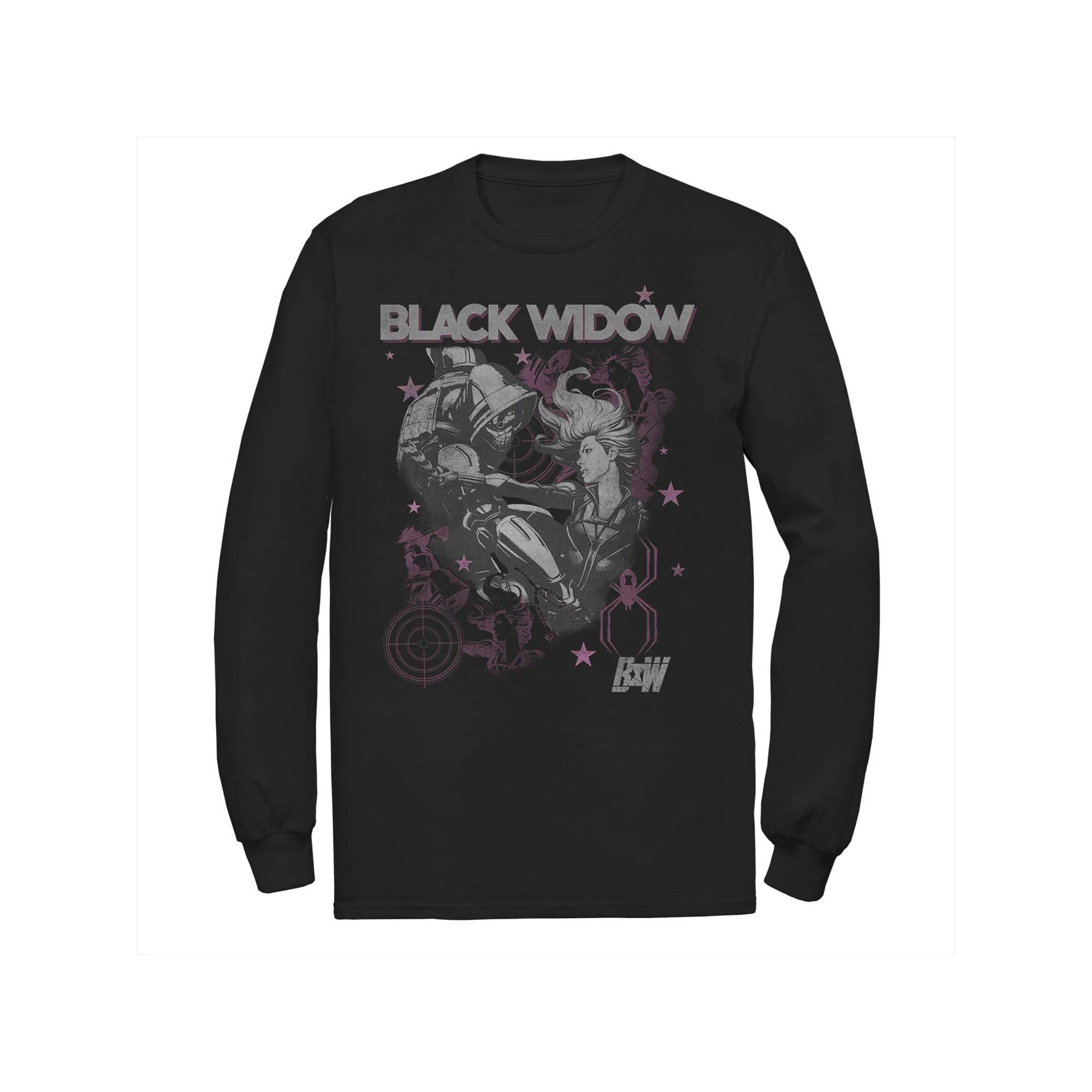 Men's Marvel Black Widow Poster Tee, Size: Large Product Image