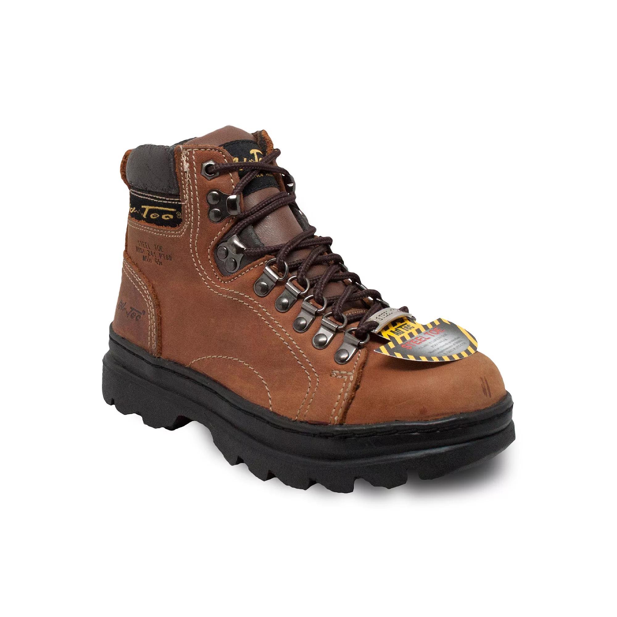 AdTec 2977 Women's Steel Toe Hiker Work Boots, Size: 9.5, Brown Product Image