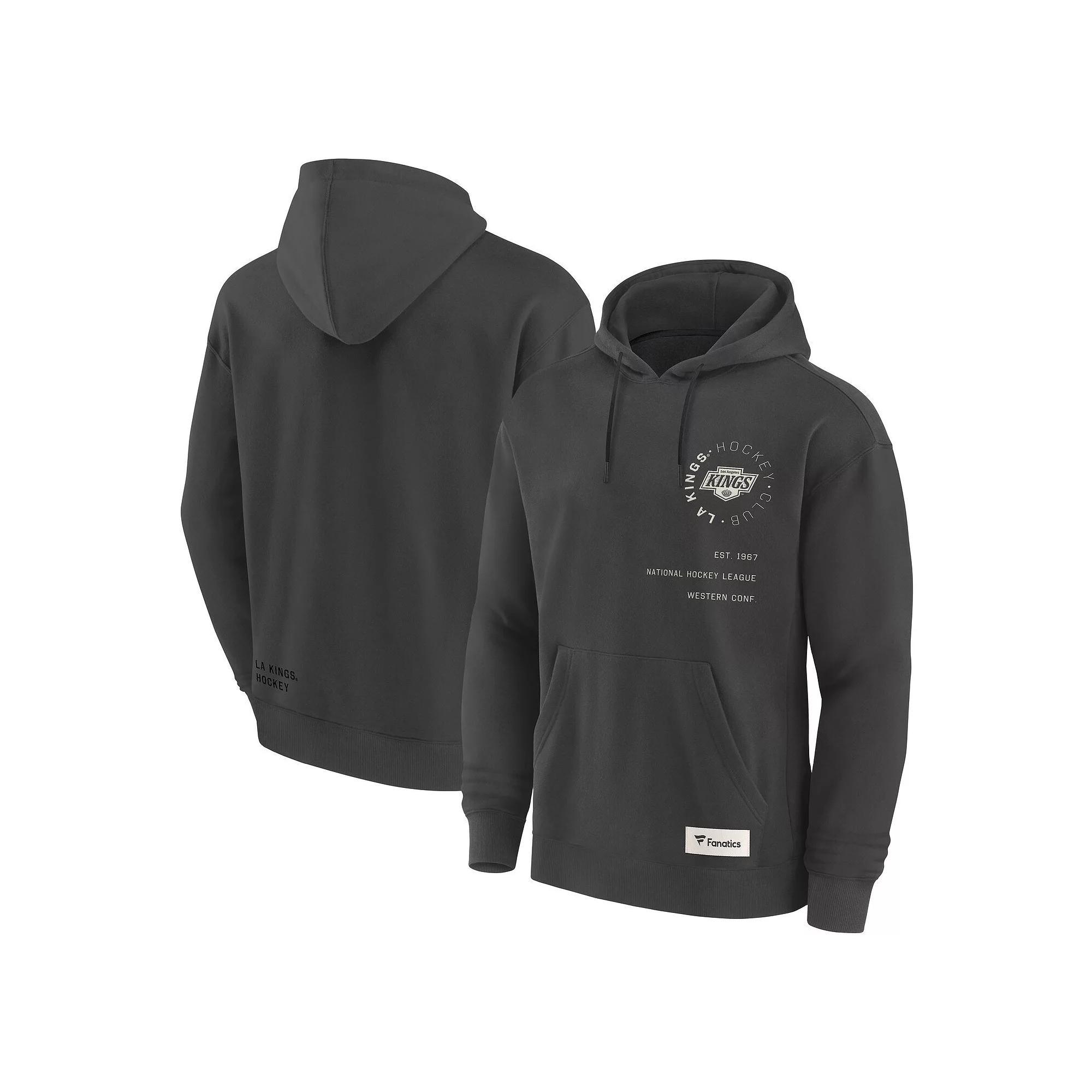 Men's Fanatics Charcoal Dallas Stars Future Ground Info Pullover Hoodie, Size: Large, Str Charco Product Image