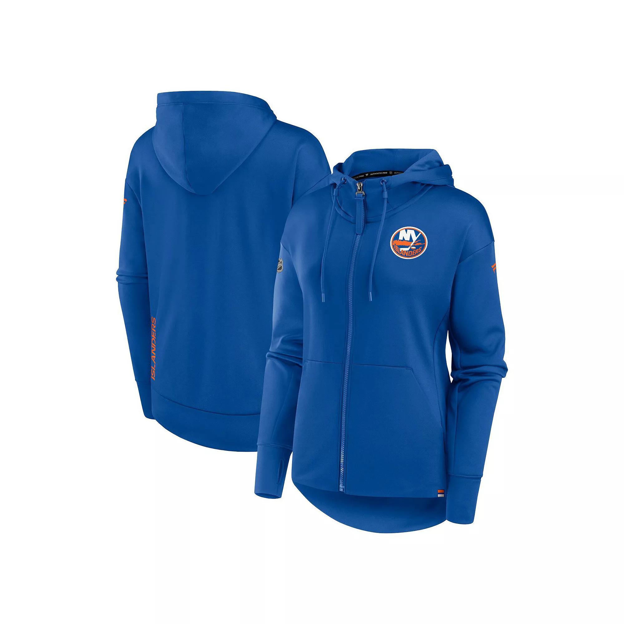 Women's Fanatics Branded  Black Philadelphia Flyers Authentic Pro Scuba Full-Zip Hoodie, Size: Small, Fly Black Product Image
