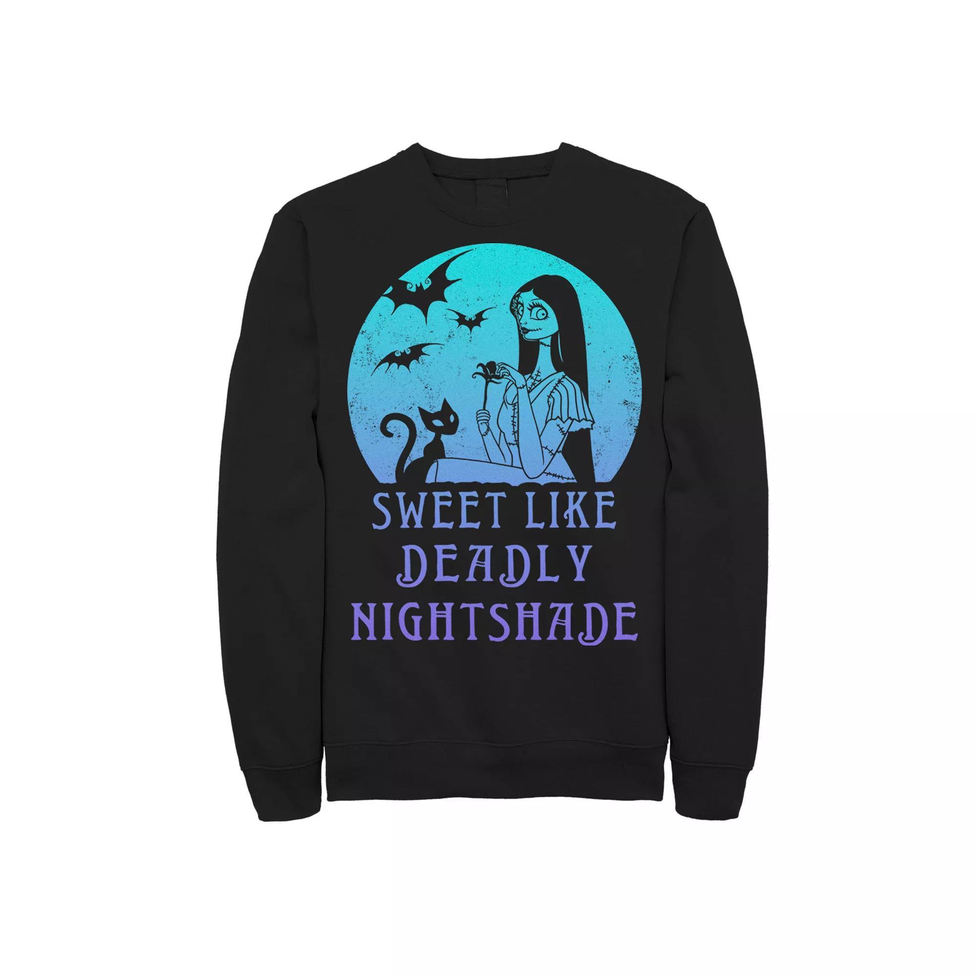 Disney's The Nightmare Before Christmas Big & Tall Sally Sweet Fleece Graphic Pullover, Men's, Size: 3XL, Black Product Image