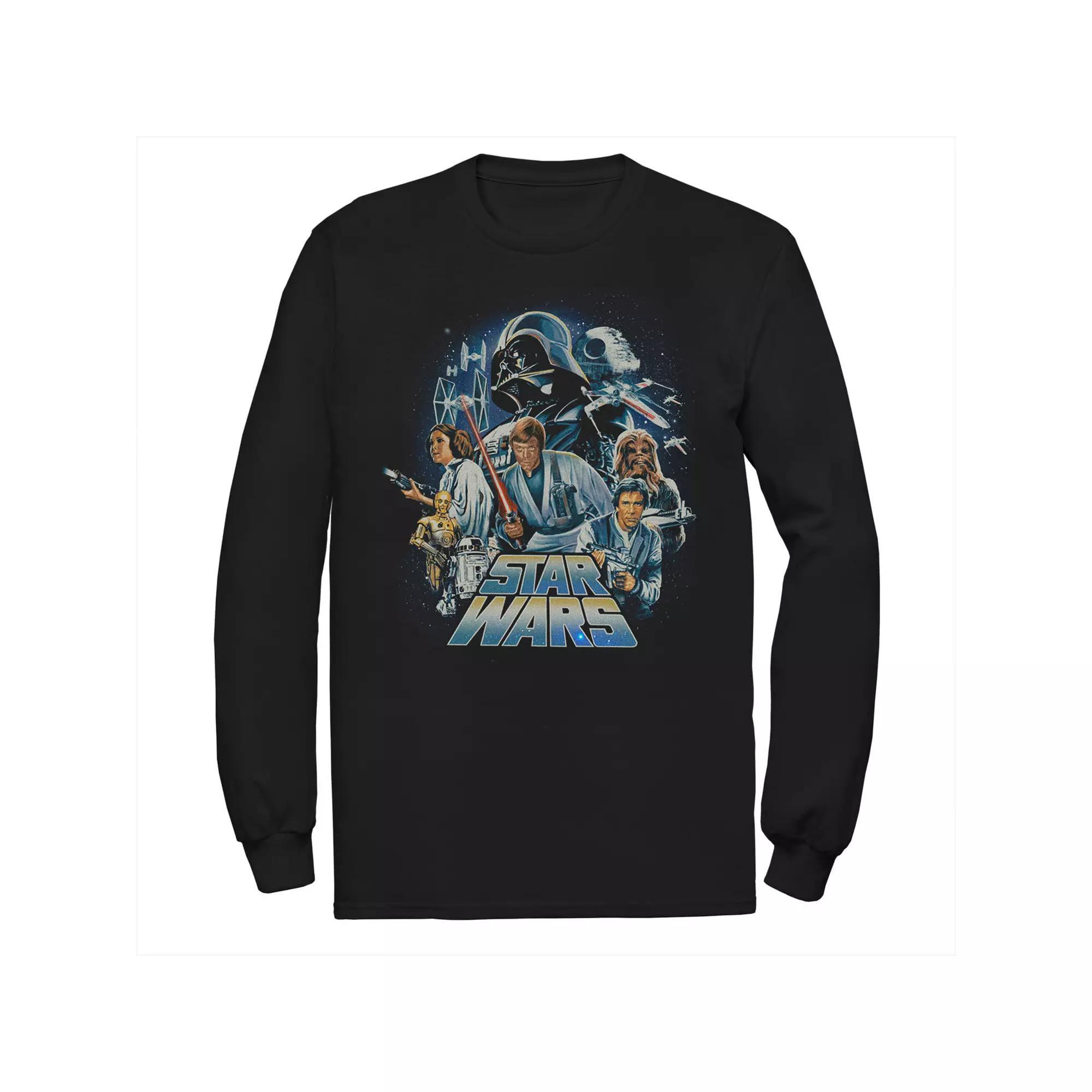 Men's Star Wars Classics A New Hope Poster Tee, Size: Large, Black Product Image