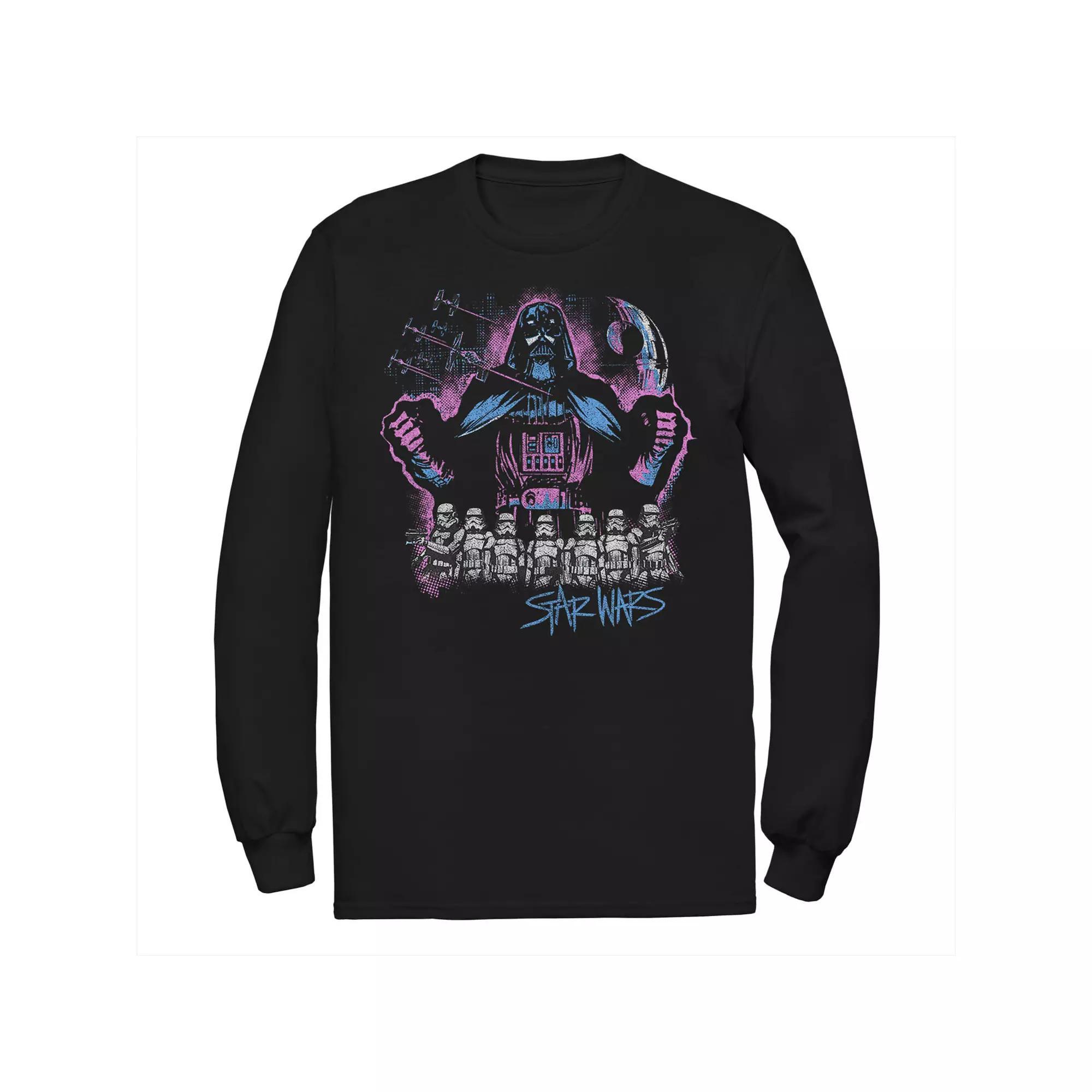 Big & Tall Nintendo Super Mario Bros Running Man Long Sleeve, Men's, Size: 4XL Tall, Blue Product Image