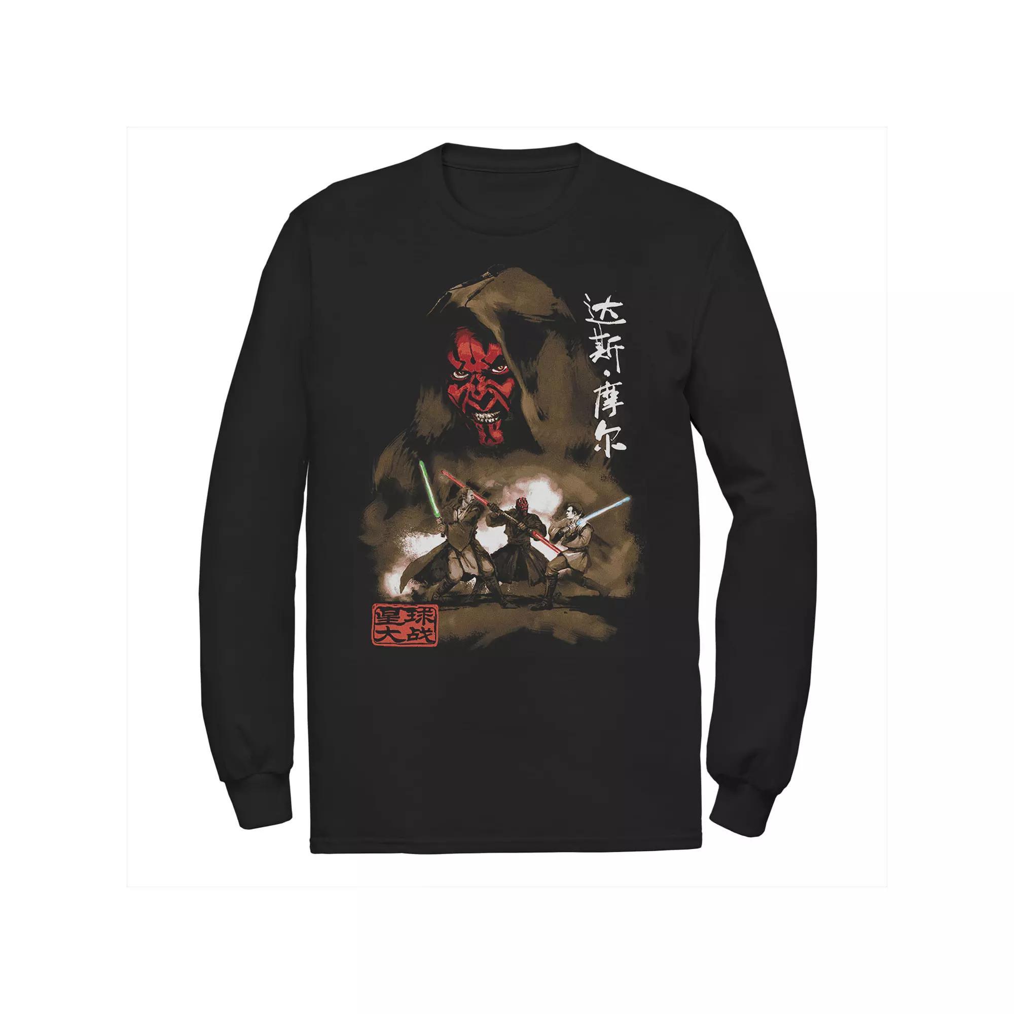 Mens Star Wars Darth Maul Battle Portrait Tee Product Image