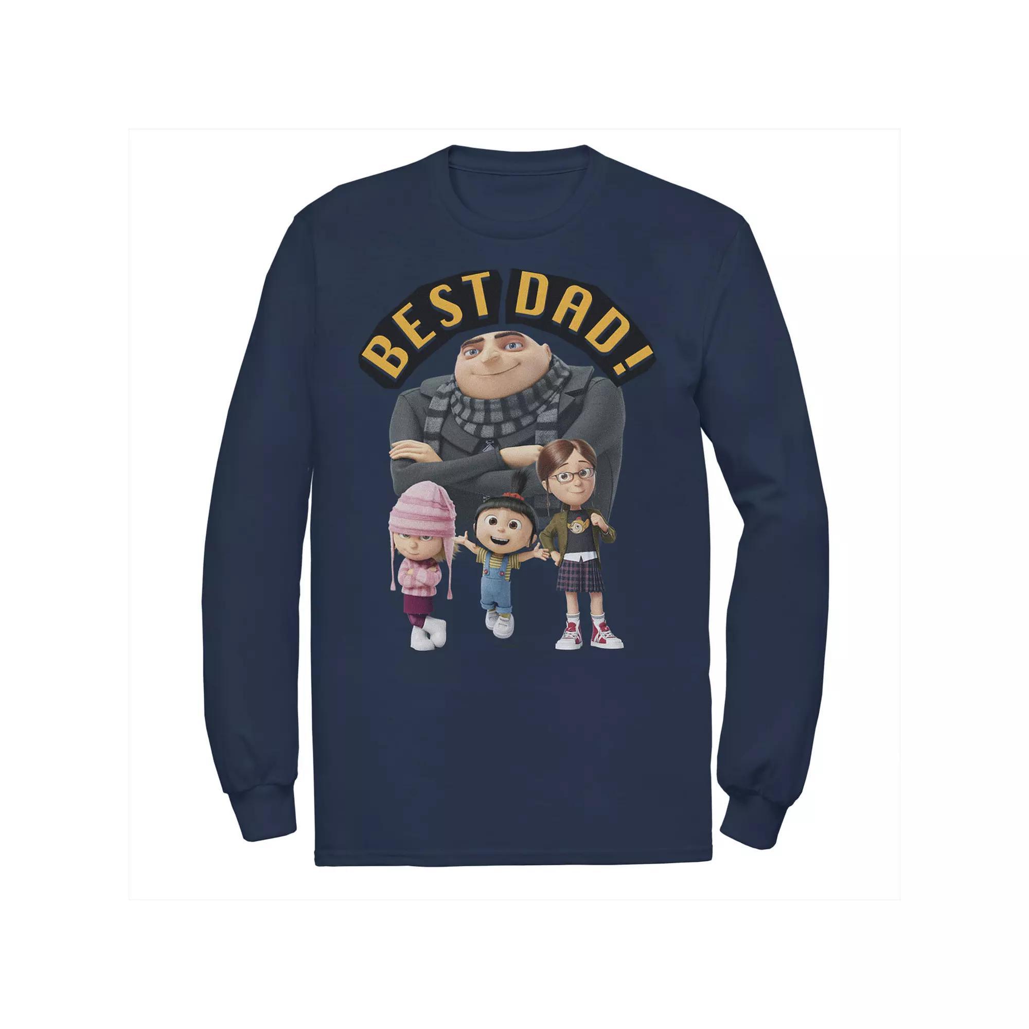 Men's Despicable Me Minions Frankenstein Portrait Tee, Size: XXL, Blue Product Image