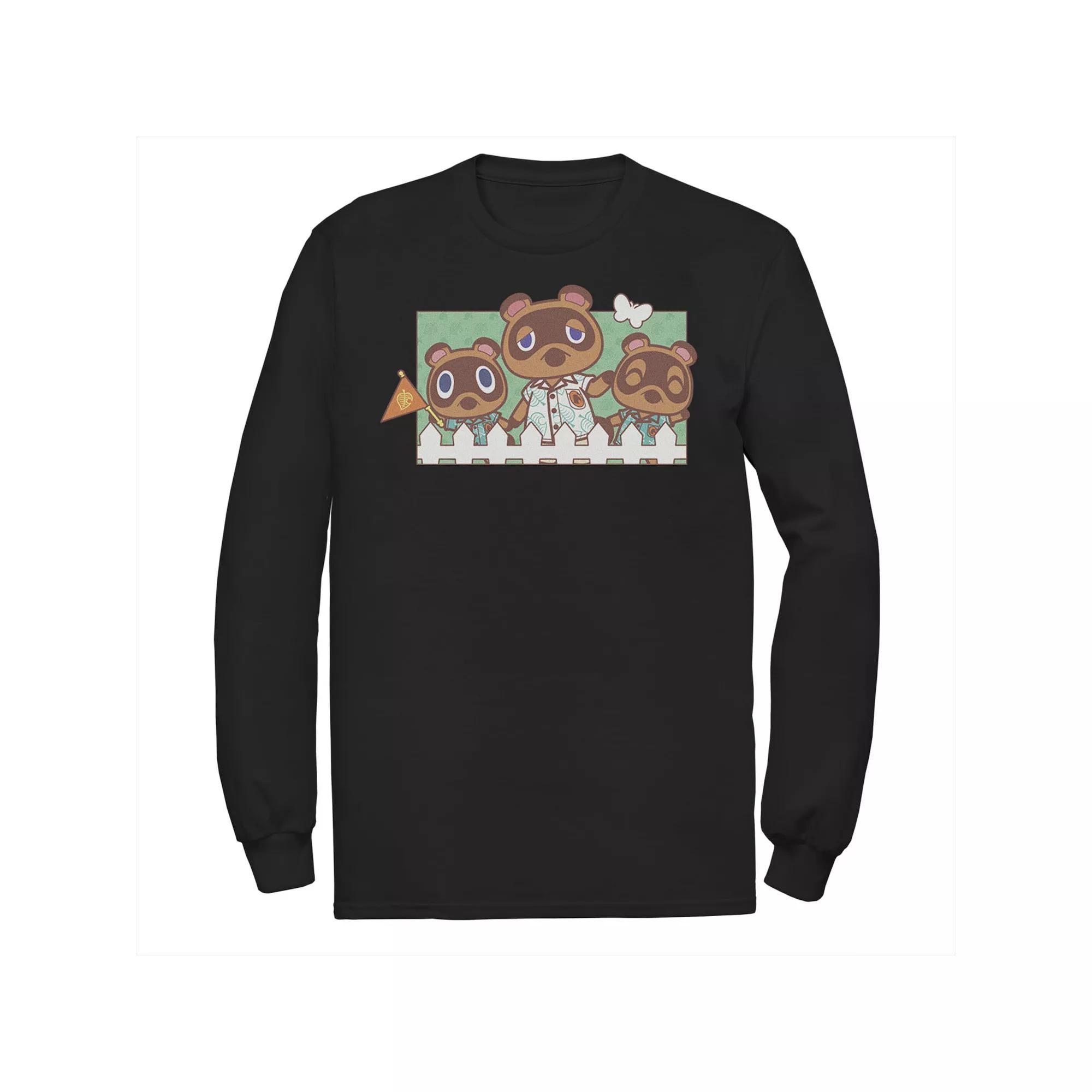 Men's Star Wars The Mandalorian Dreamscape Journey Long Sleeve Graphic Tee, Size: Medium, Black Product Image