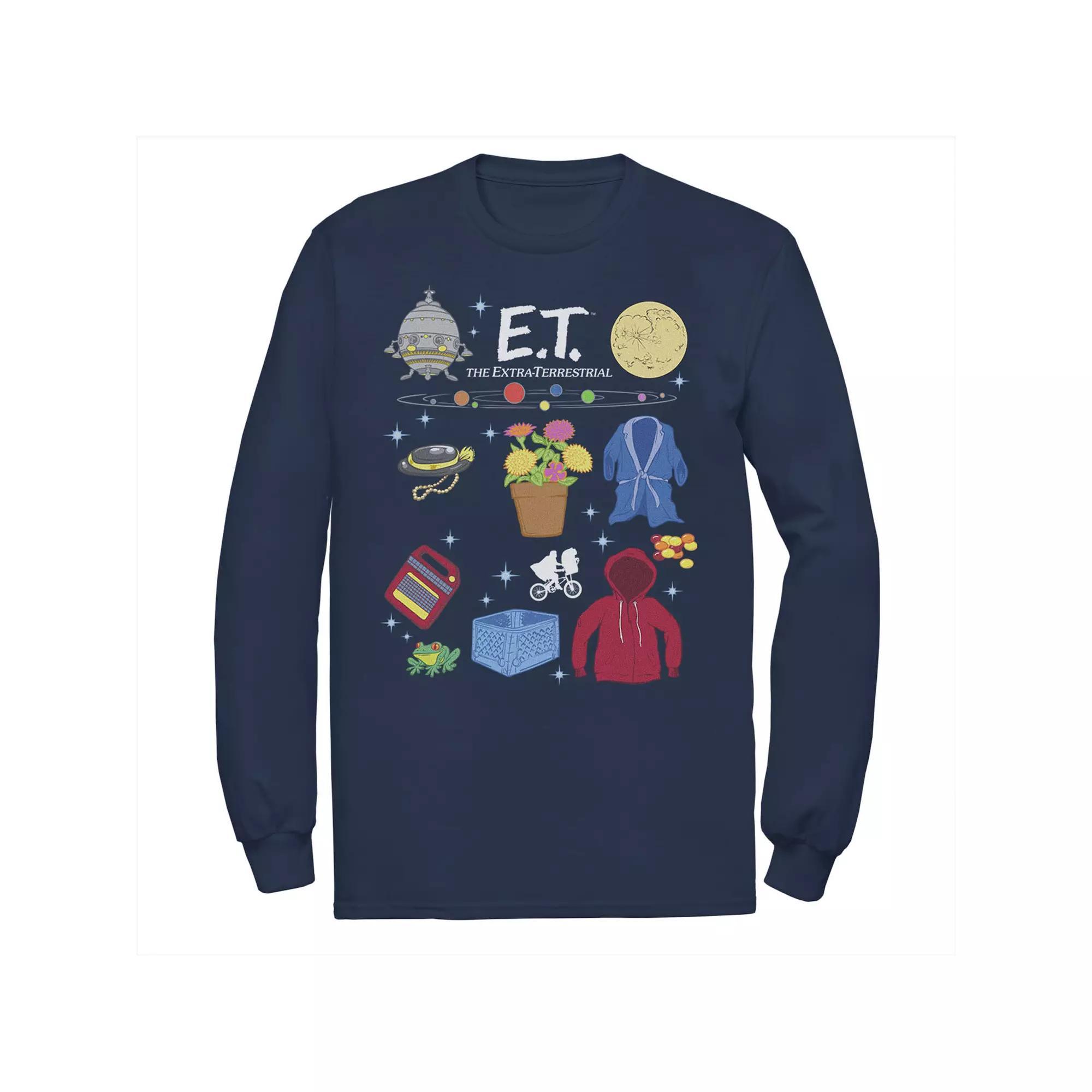 Men's E.T. Symbolic Movie Props Tee, Size: Large, Blue Product Image