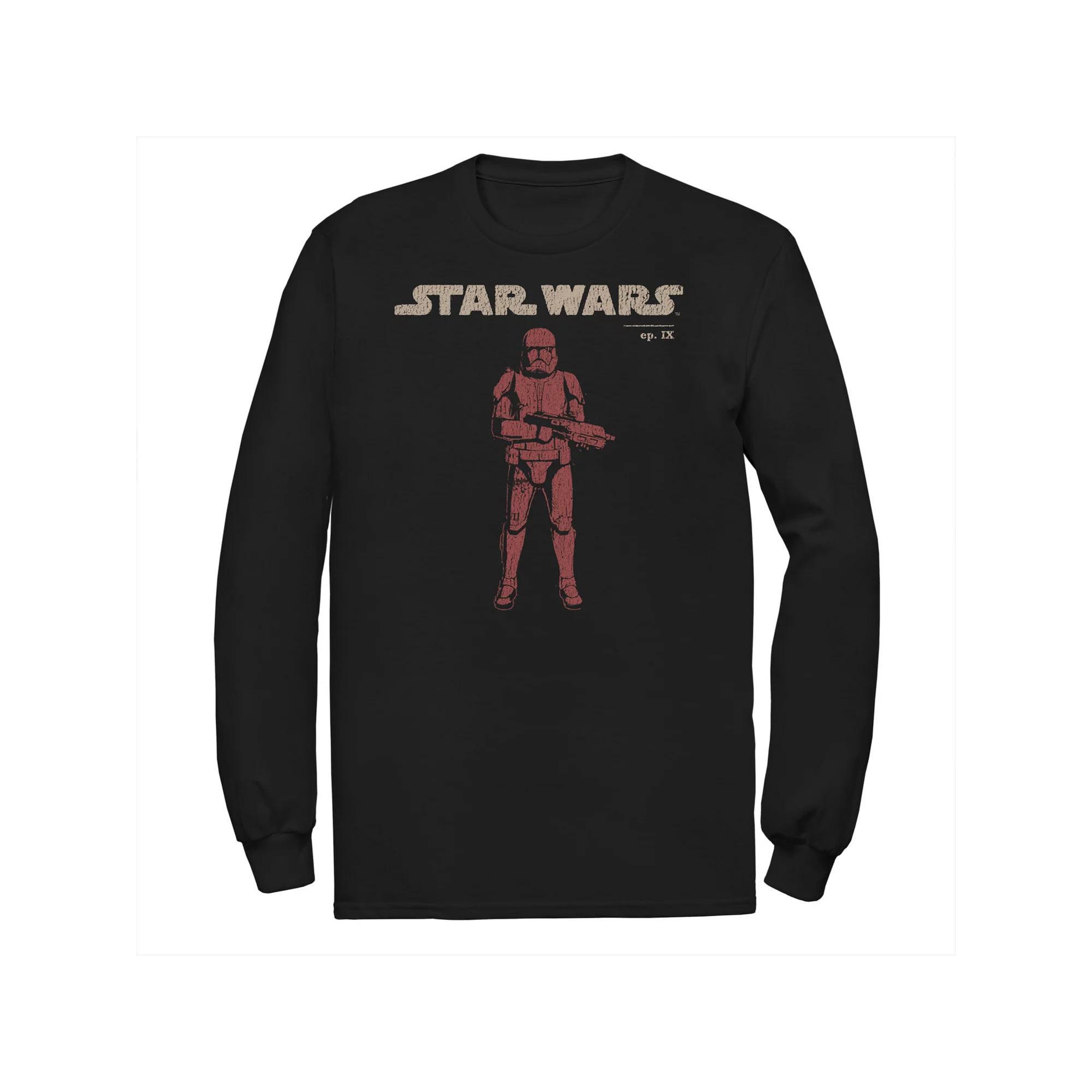 Men's Star Wars The Rise of Skywalker Retro Sith Trooper Tee, Size: Small, Black Product Image