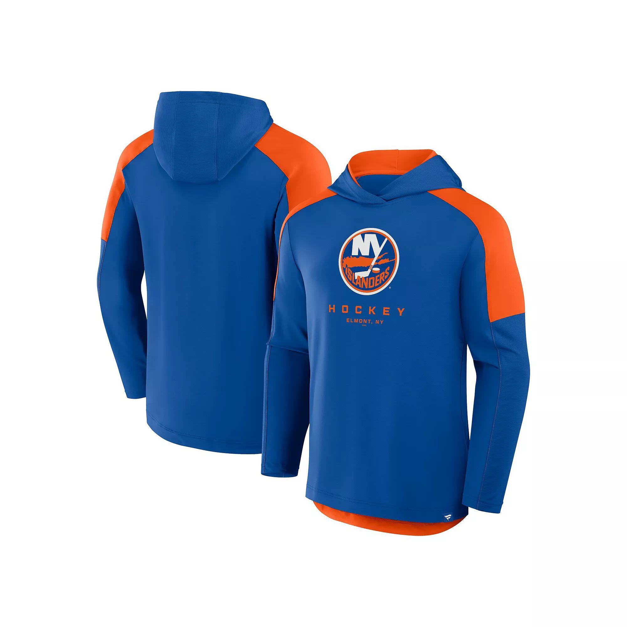 Men's Fanatics Royal New York Islanders Meta Game Transitional Pullover Hoodie, Size: Small, Isl Blue Product Image