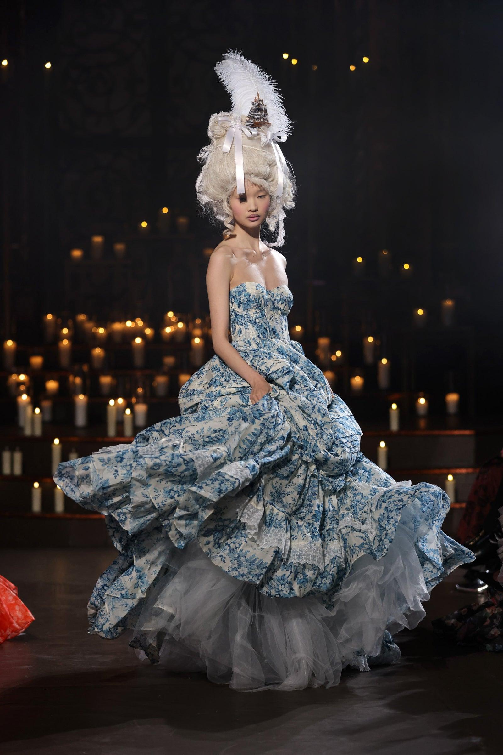 The Silk Organdy Amadeus Shipwreck Gown Product Image