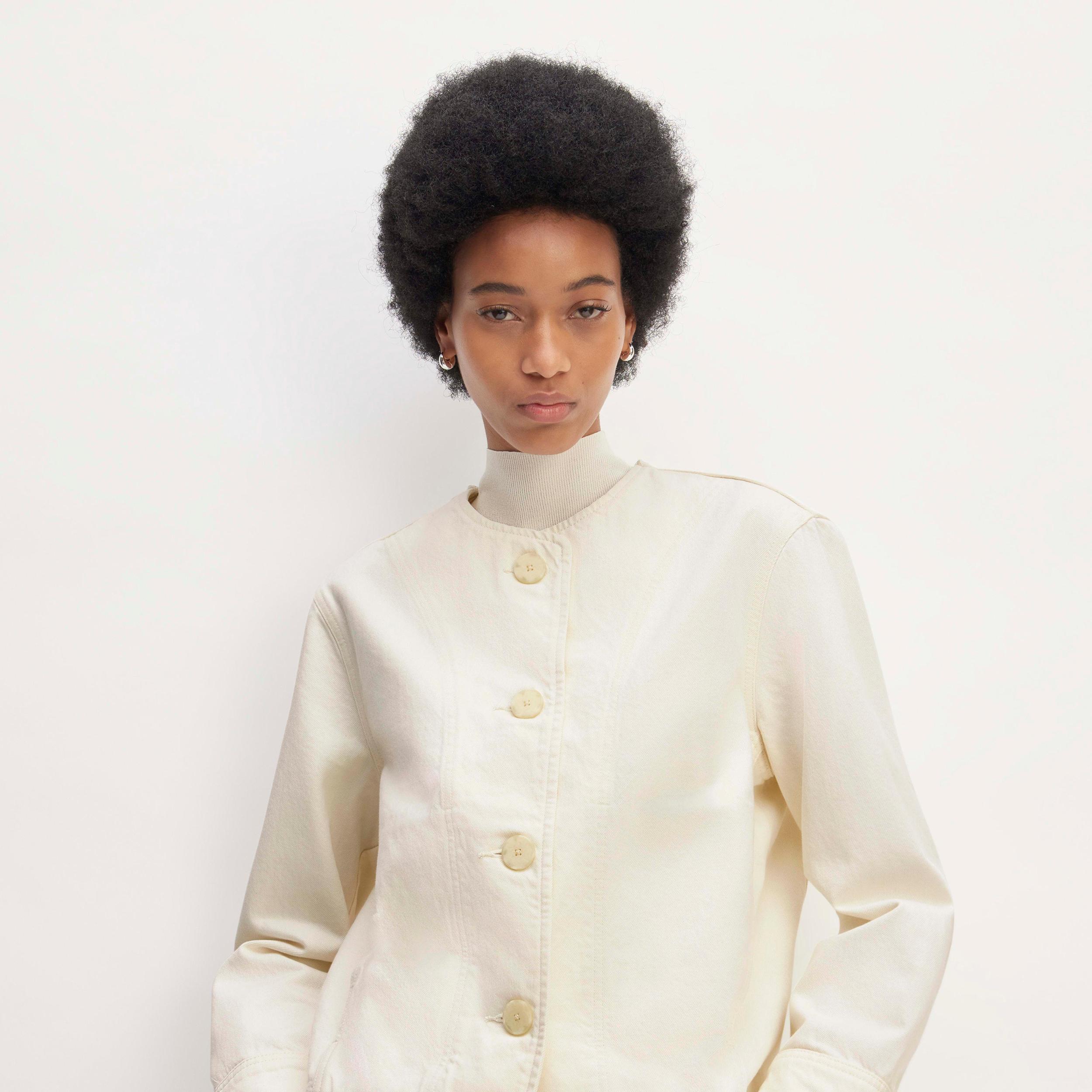 Womens Denim Barrel Jacket by Everlane Product Image