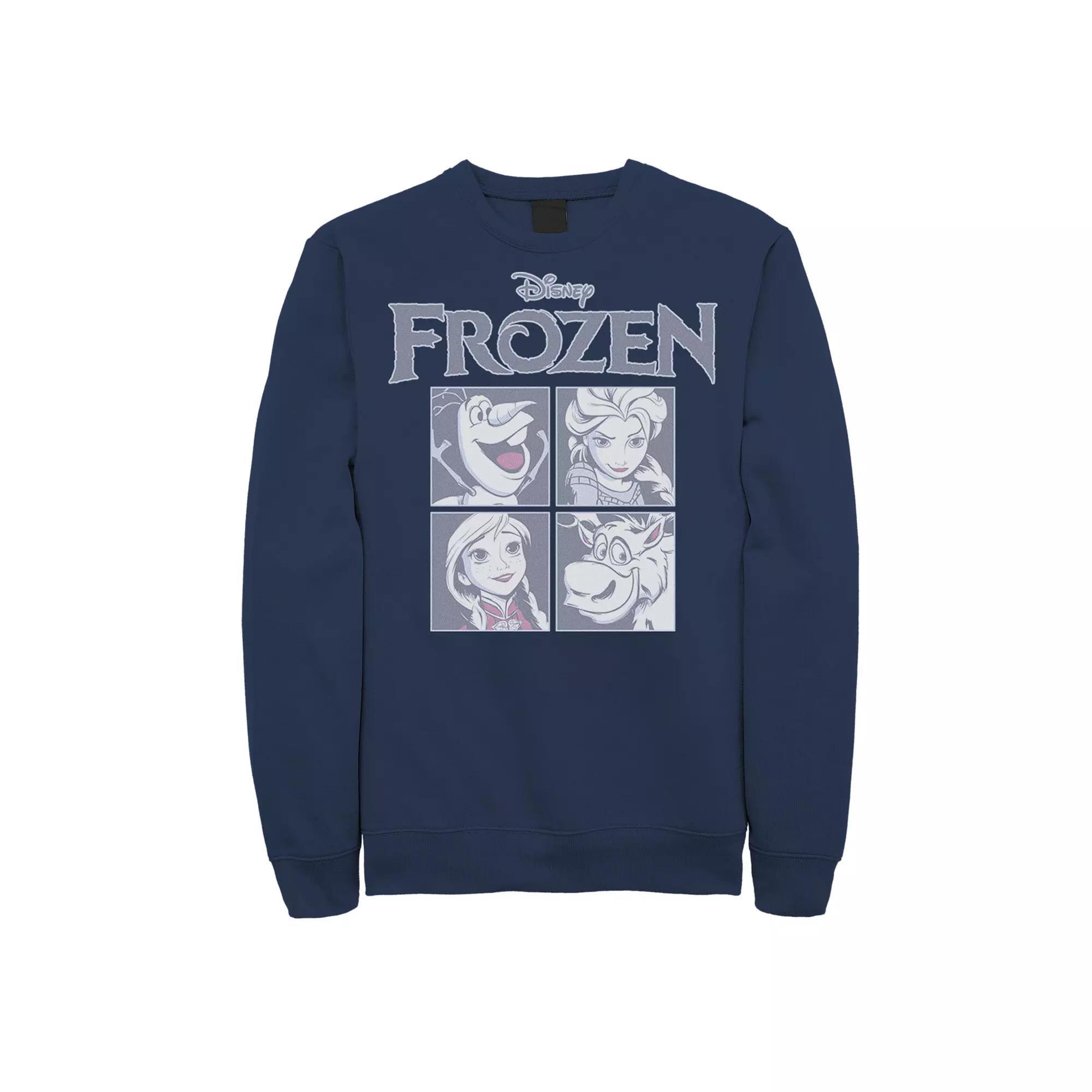 Men's Disney's Snow White Pixel Sweatshirt, Size: Medium, Blue Product Image