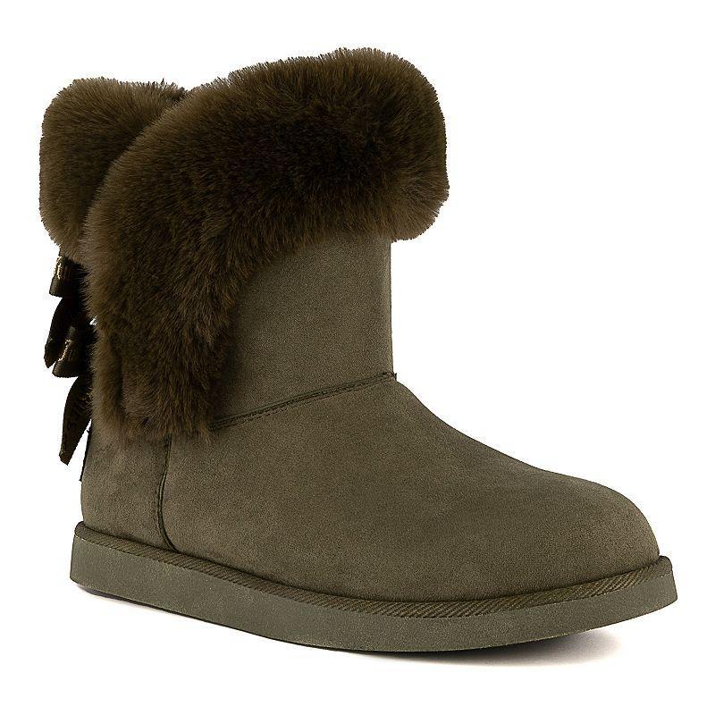 Juicy Couture King 2 Women's Cold Weather Boots, Size: 7, Black Leopard Product Image