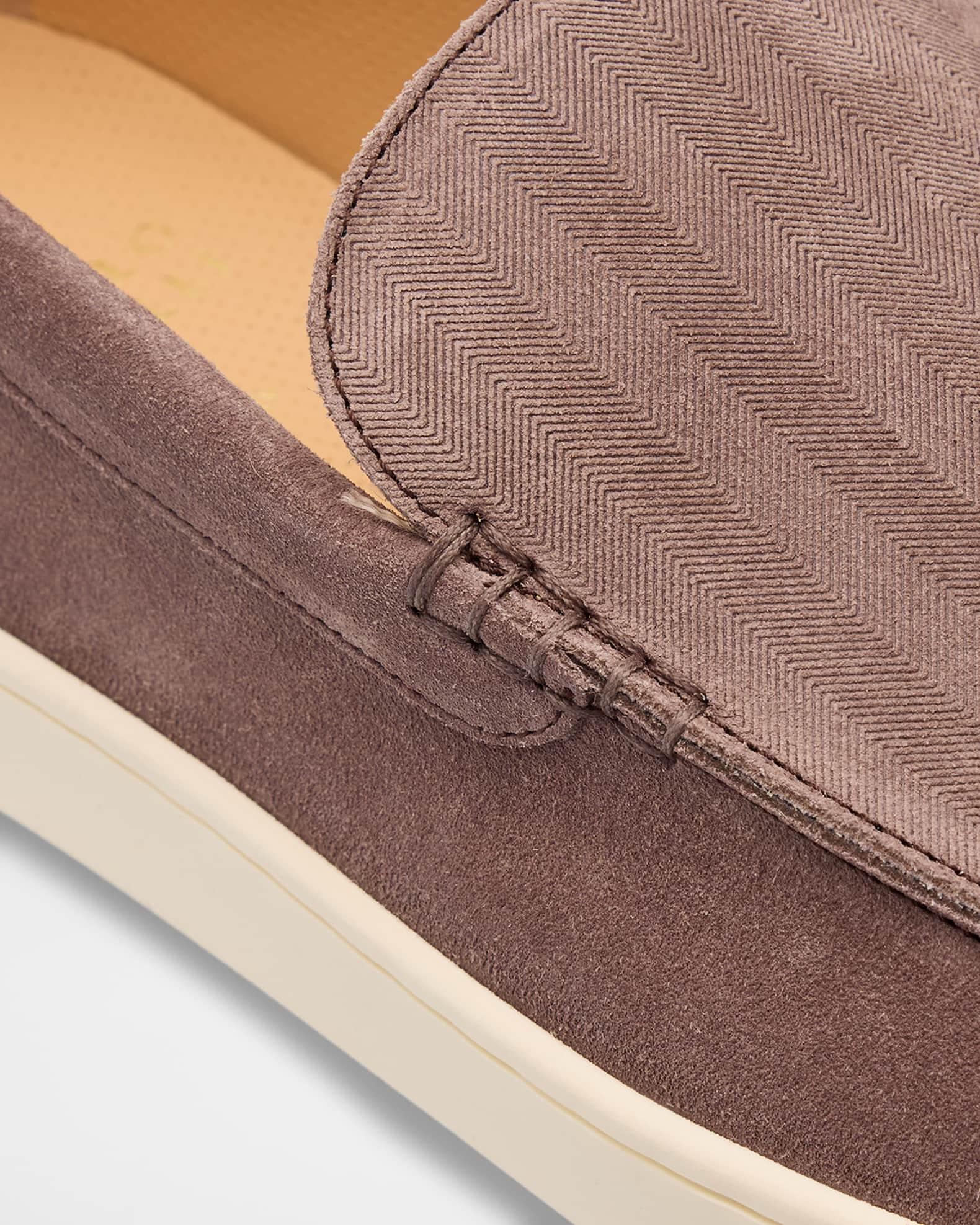 Men's Hybrid Venetian Suede Slip-Ons Product Image