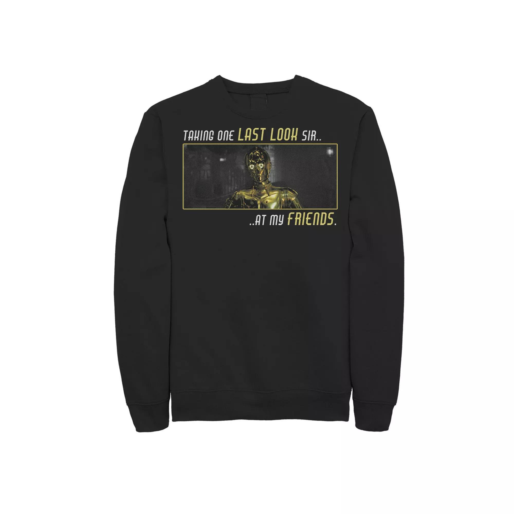 Men's Jurassic World T Rex Isla Nublar Tacker Sweatshirt, Size: Large, Black Product Image