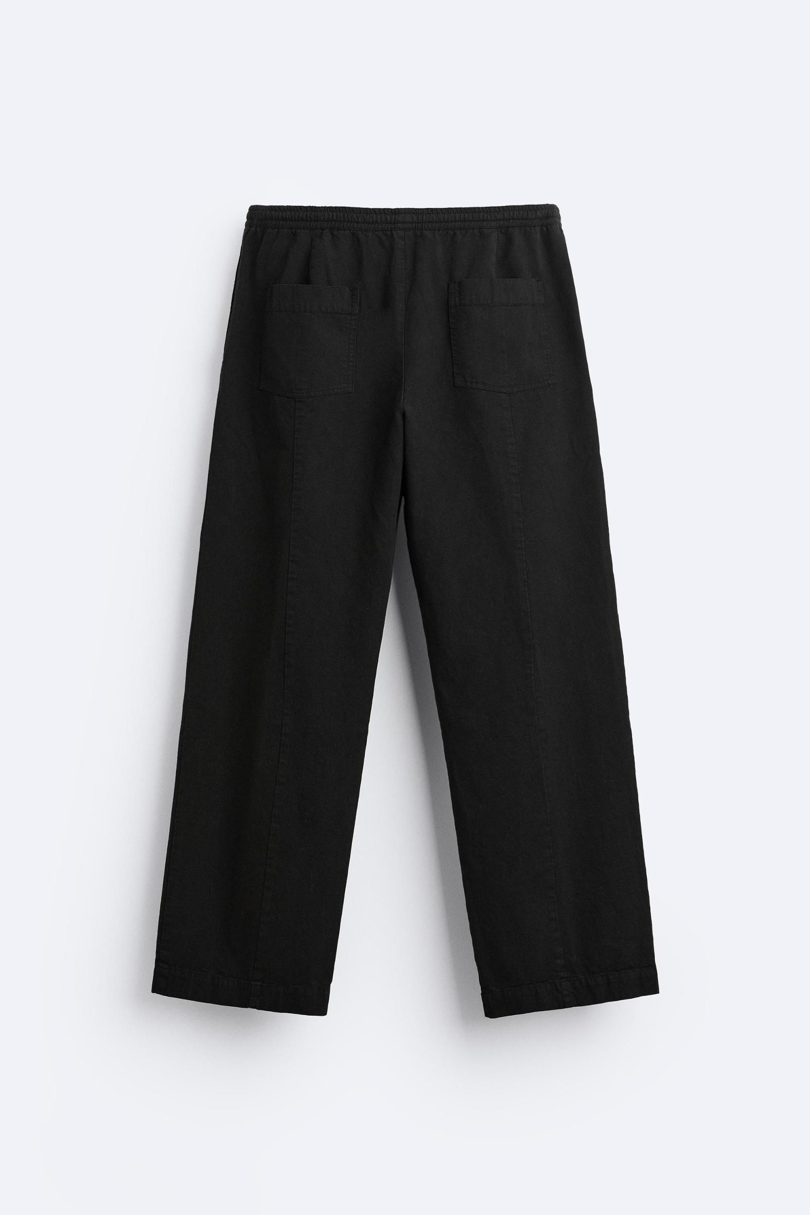 COTTON - LINEN PANTS Product Image
