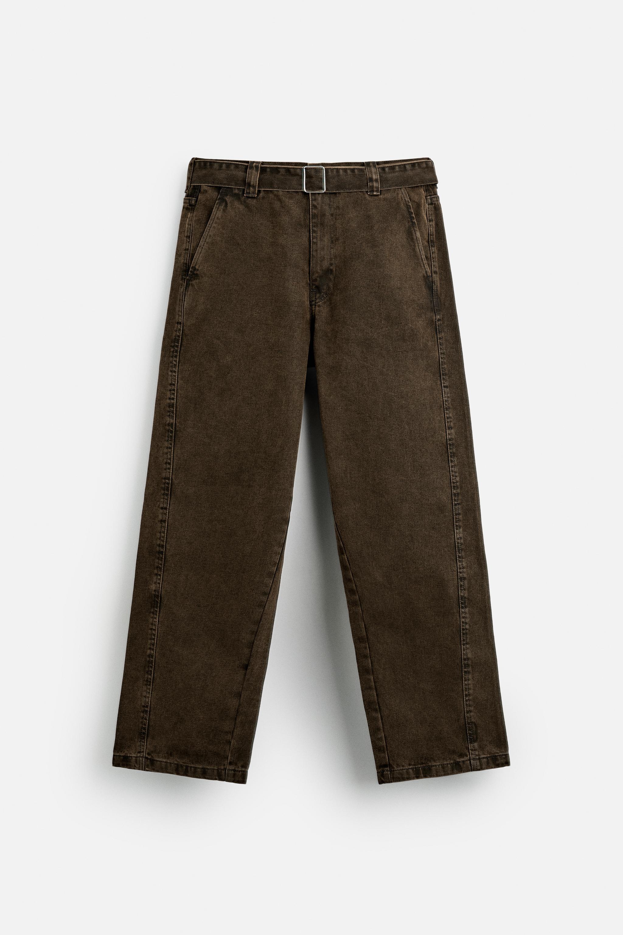 RELAXED BELTED JEANS LIMITED EDITION Product Image