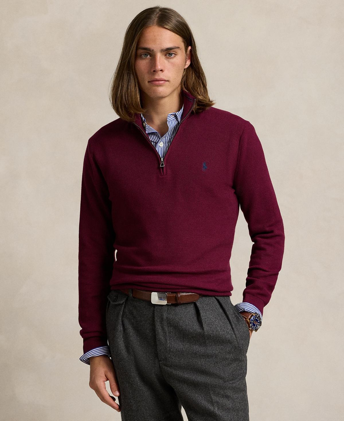 Polo Ralph Lauren Quarter-Zip Mesh Product Image