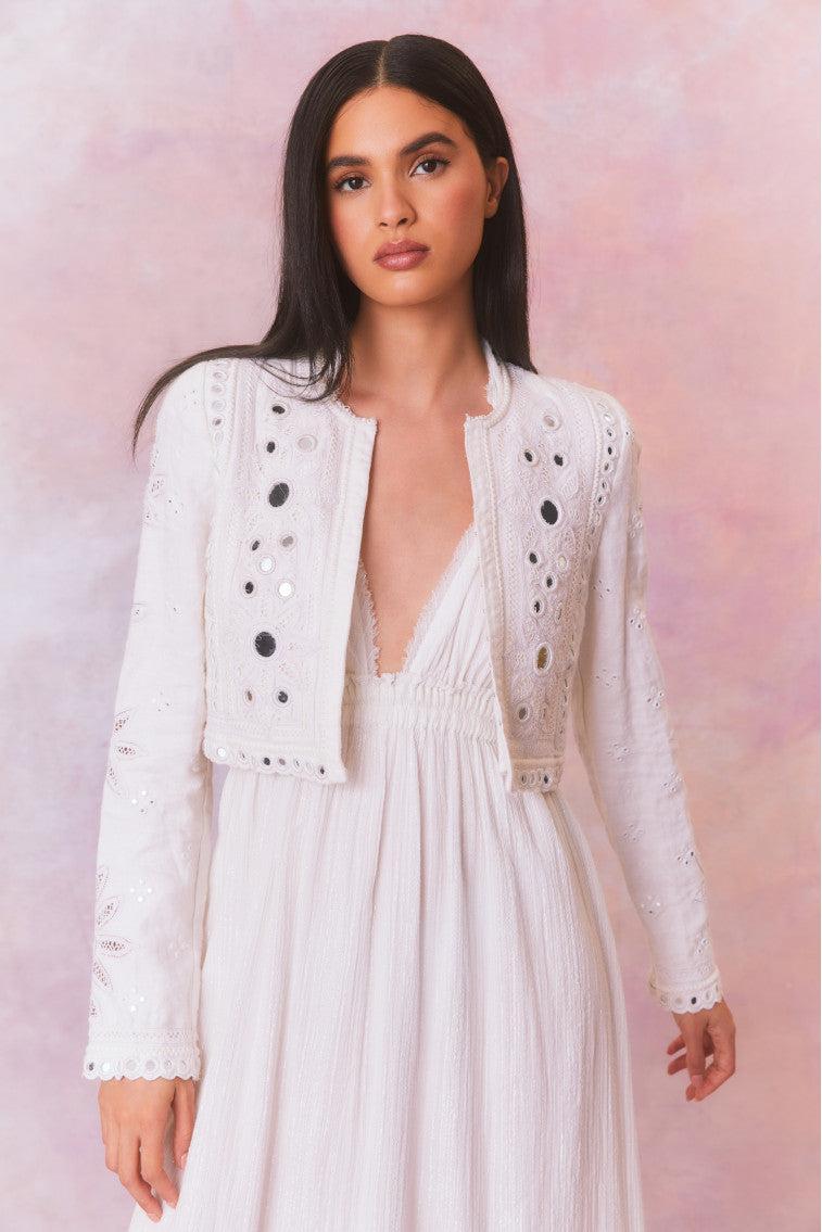 Veranda Artisanal Cropped Jacket Product Image