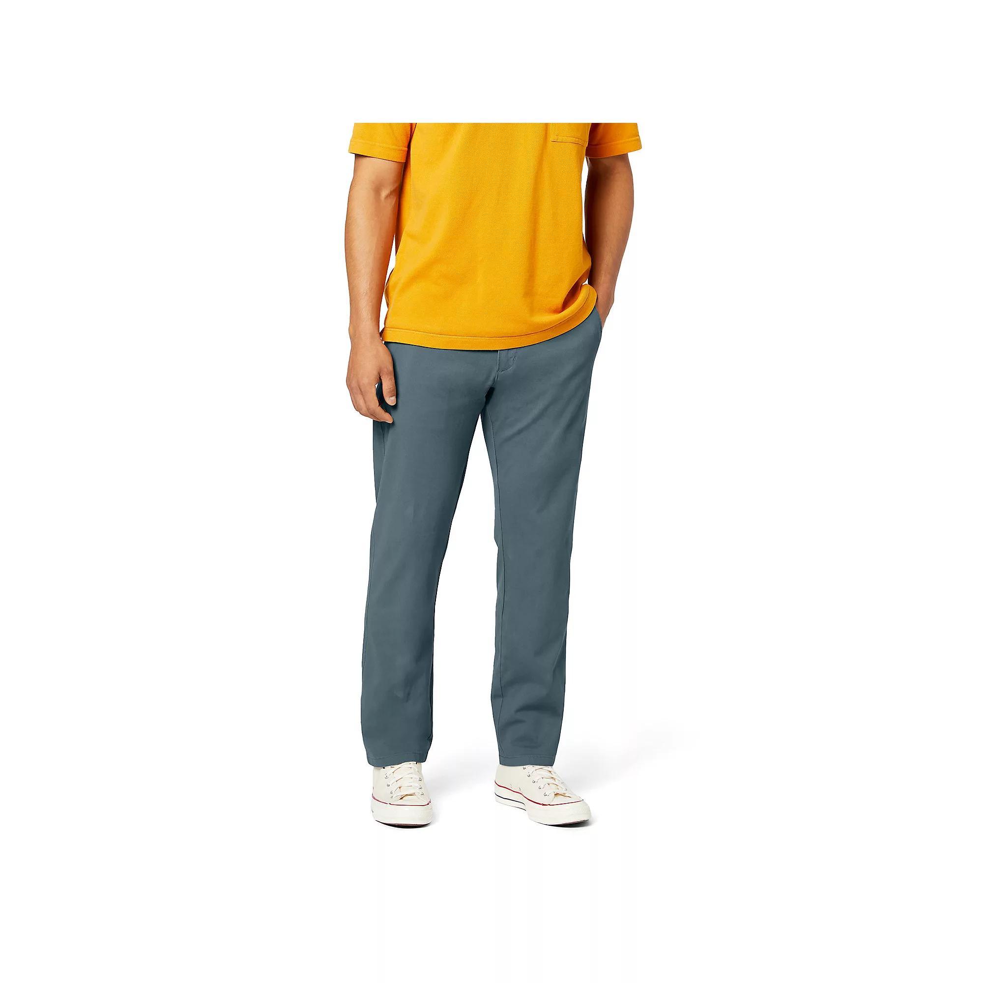 Mens Dockers Ultimate Chino Straight-Fit Pants with Smart 360 Flex Cool Grey Product Image