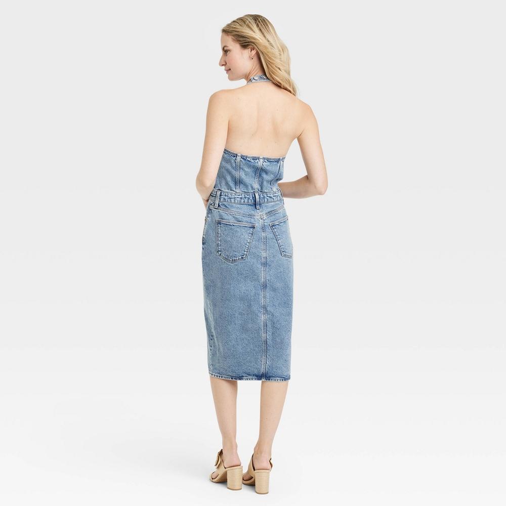 Women's Denim Midi Dress - Universal Thread™ Product Image