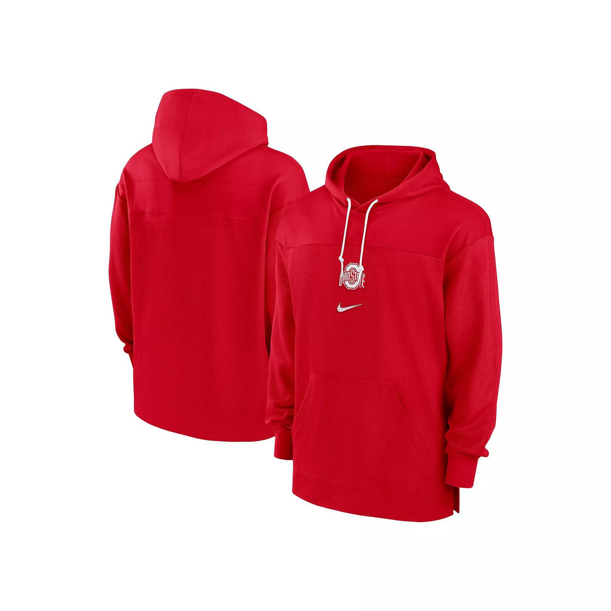 Men's Nike Garnet Florida State Seminoles 2024/25 Sideline Jersey Performance Pullover Hoodie, Size: Large, Red Product Image