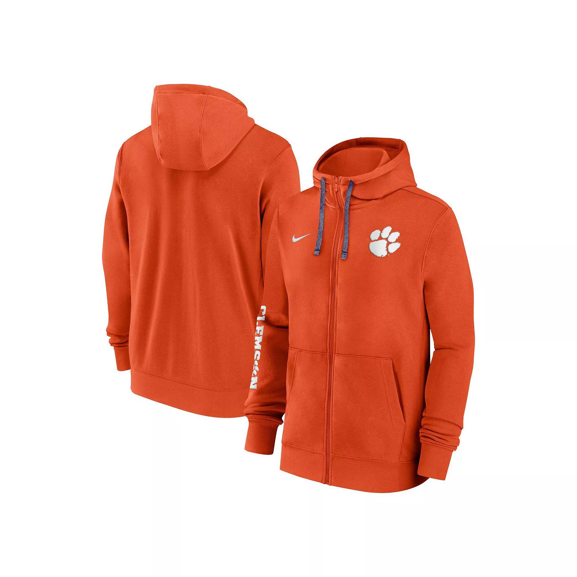 Men's Nike Purple Clemson Tigers 2024 Sideline Full-Zip Hoodie, Size: 2XL Product Image