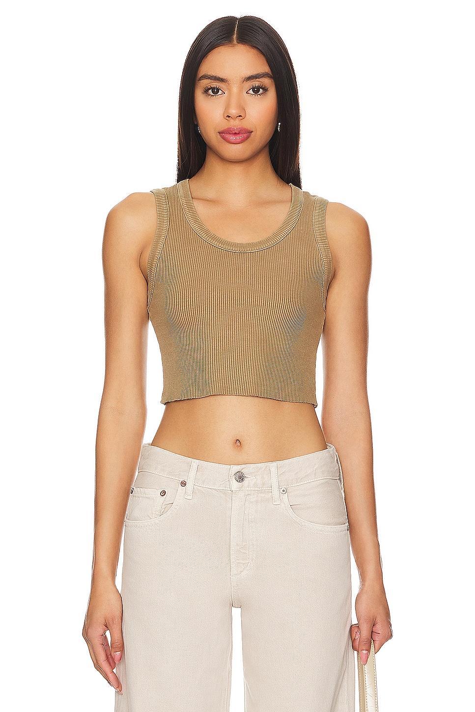 Cropped Poppy Tank AGOLDE Product Image