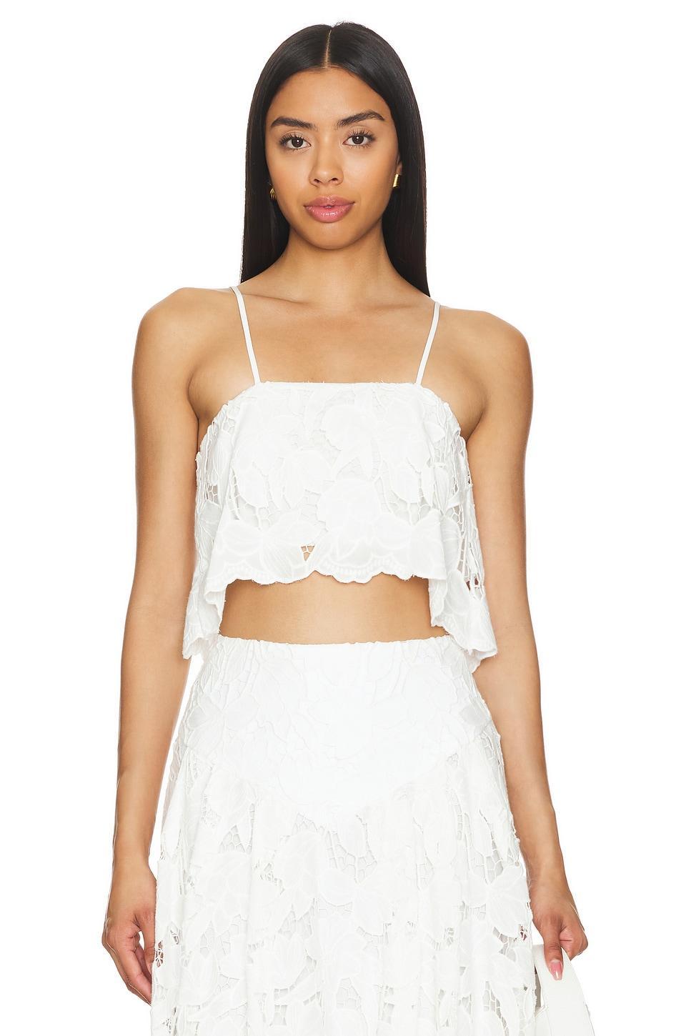 Caridad Lace Top Karina Grimaldi Product Image