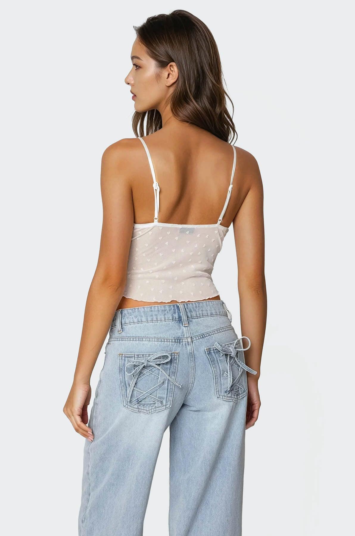 Posey Sheer Tank Top Product Image