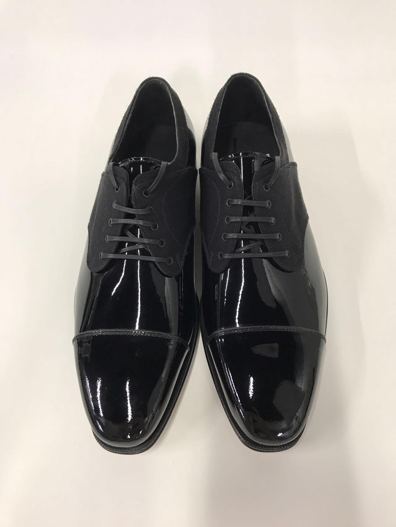 FERRAGAMO Tie Business Casual Shoes In Black Product Image