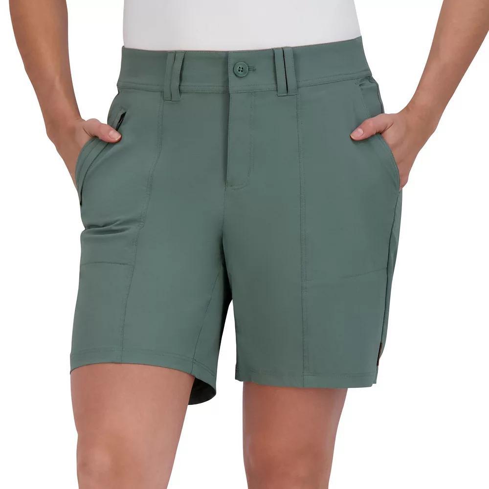Women's ZeroXposur Mountain Stretch Ripstop 7-in. Shorts, Size: Small, Dry Green Product Image