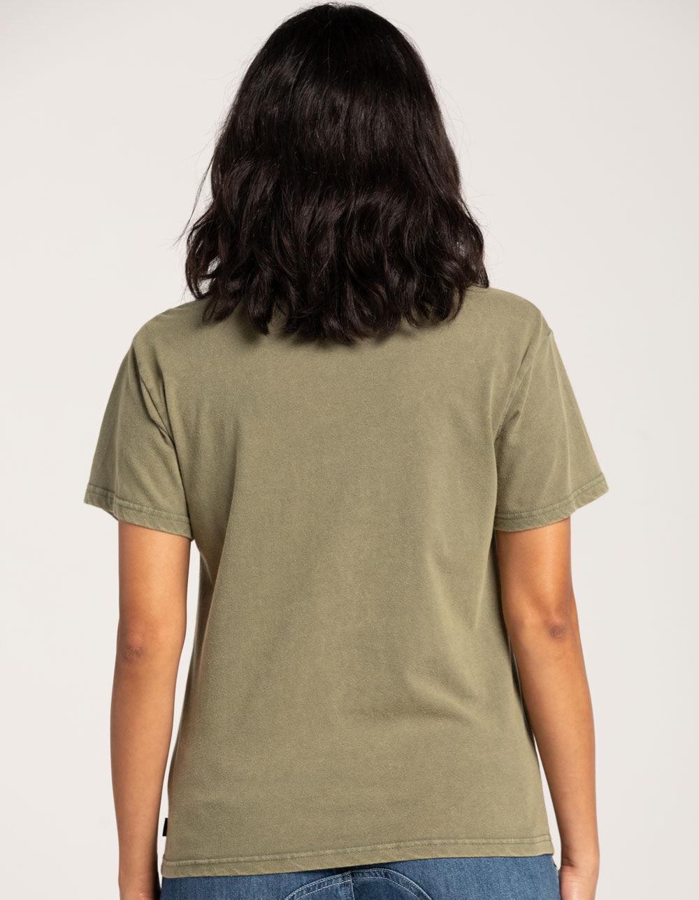 FIVESTAR GENERAL CO. Butterfly Womens Boyfriend Tee - OLIVE Product Image