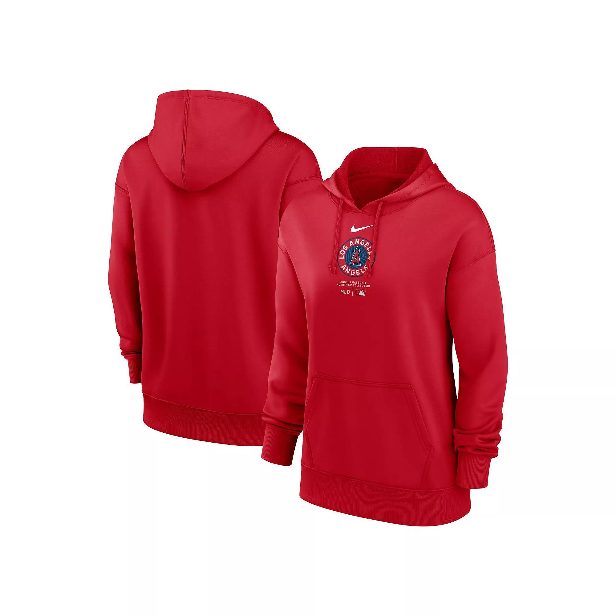 Women's Nike Black Los Angeles Rams 2022 NFL Crucial Catch Therma Performance Pullover Hoodie, Size: XL Product Image