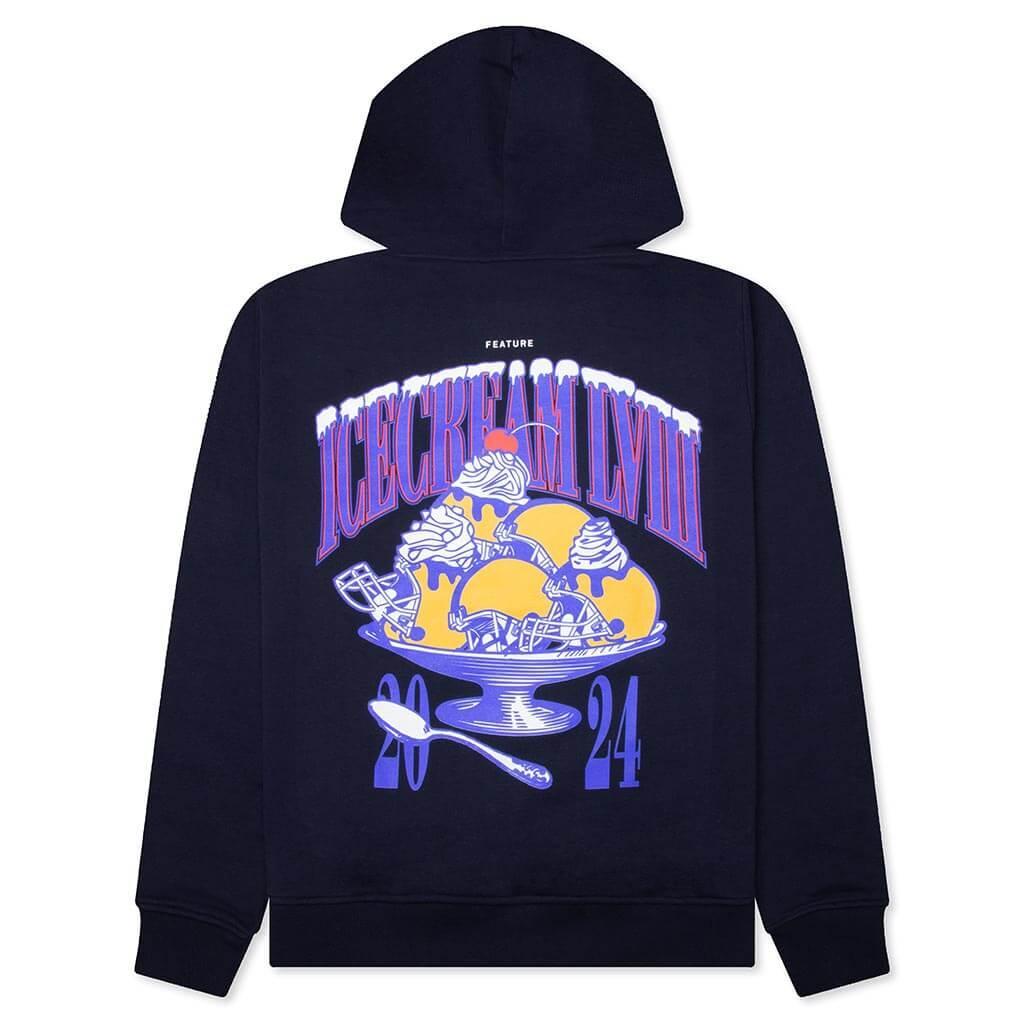 Feature x Icecream Super Bowl Hoodie - Navy Male Product Image
