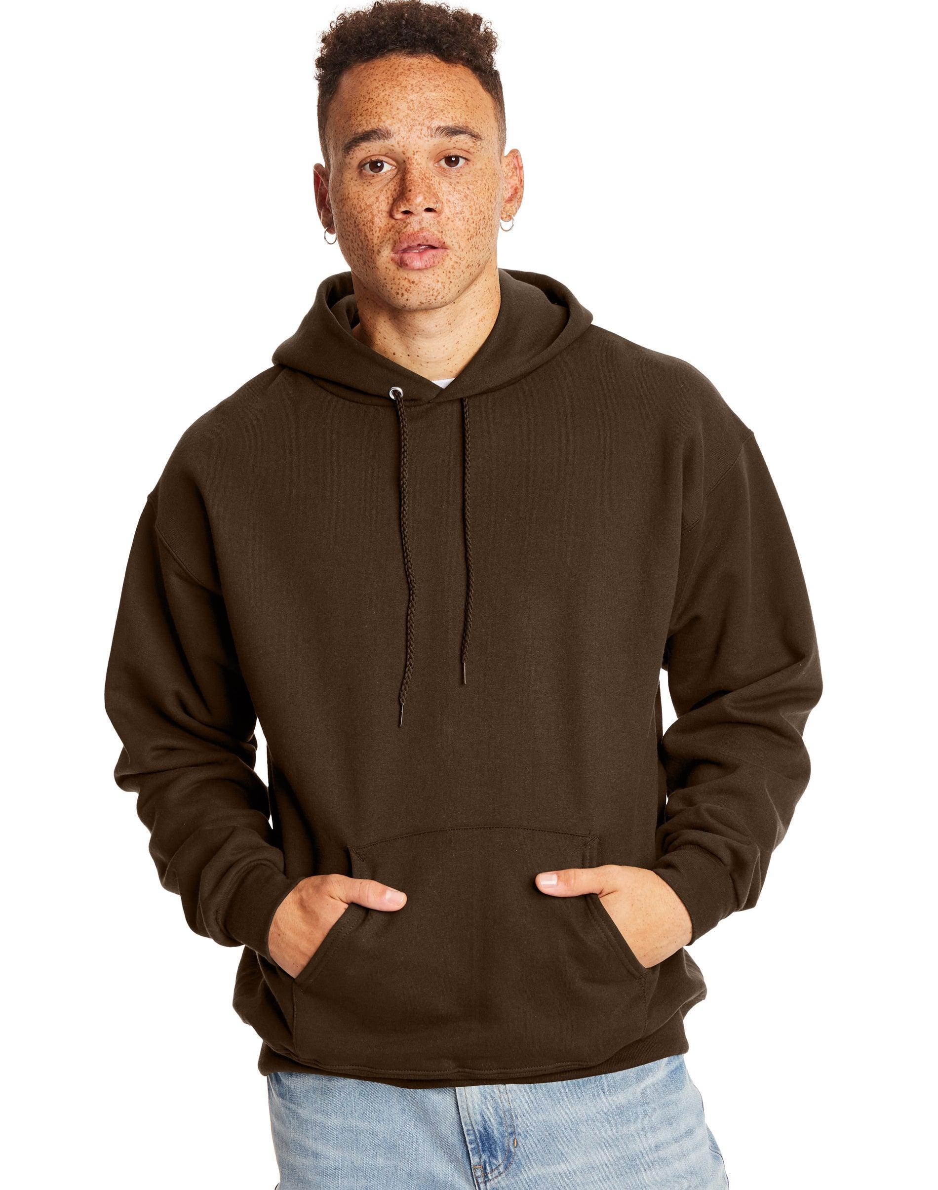 Men's Hanes Ultimate® Fleece Pullover Hoodie, Size: Small, Blue Product Image