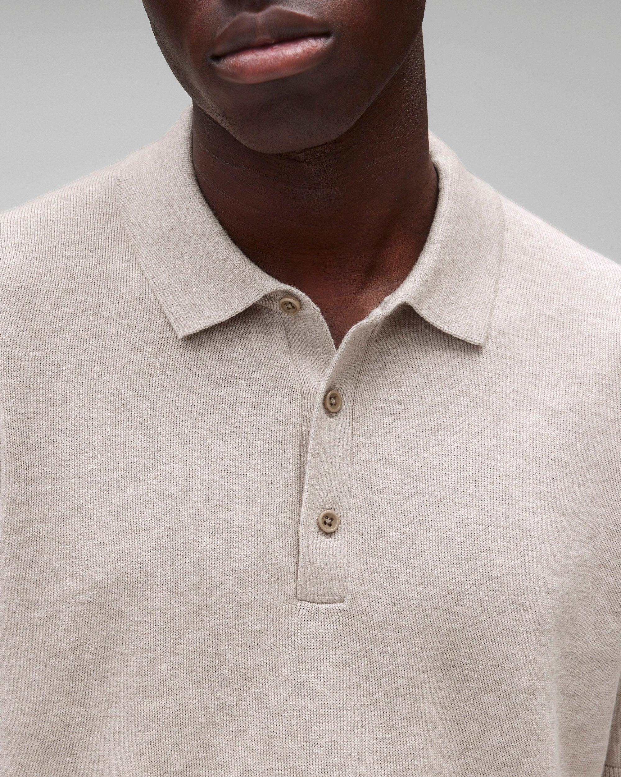 Cotton Cashmere Riviera Polo Male Product Image