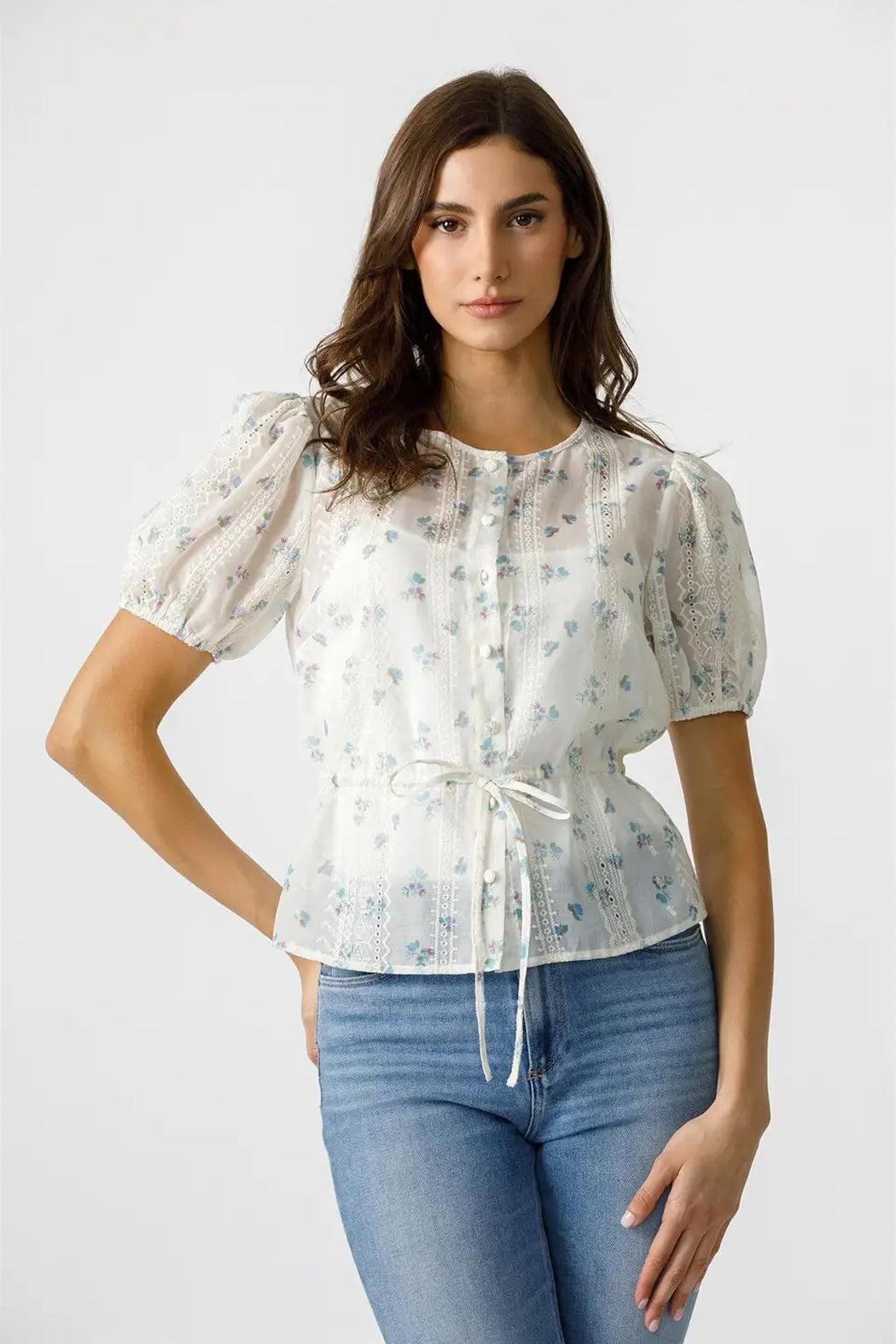 Amber Floral Blouse Product Image