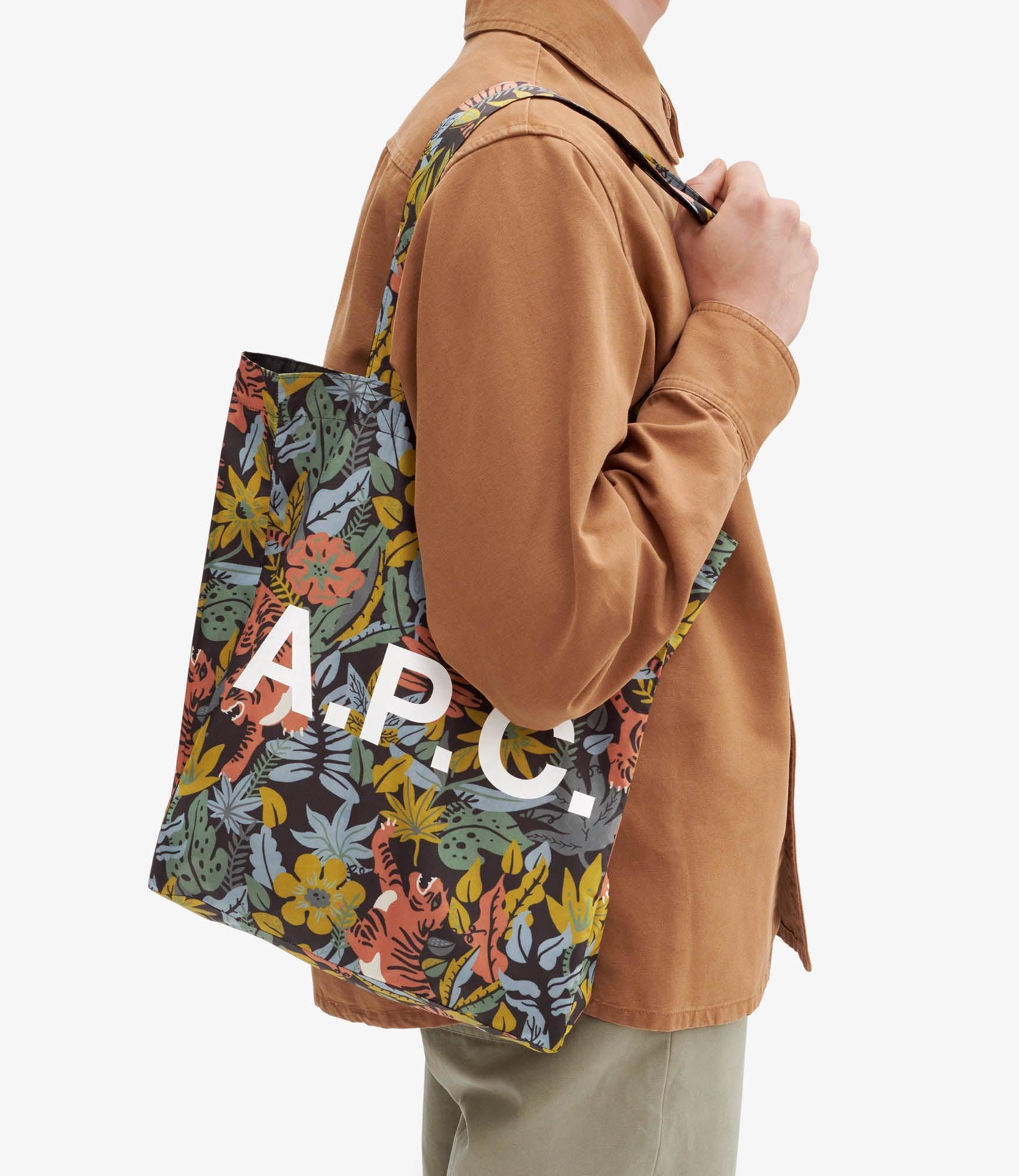 Lou Reversible Jungle tote bag Product Image