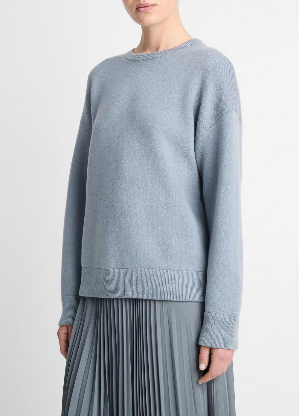 Womens Structured Wool-Blend Pullover, Raspberry, Size XS Vince Product Image